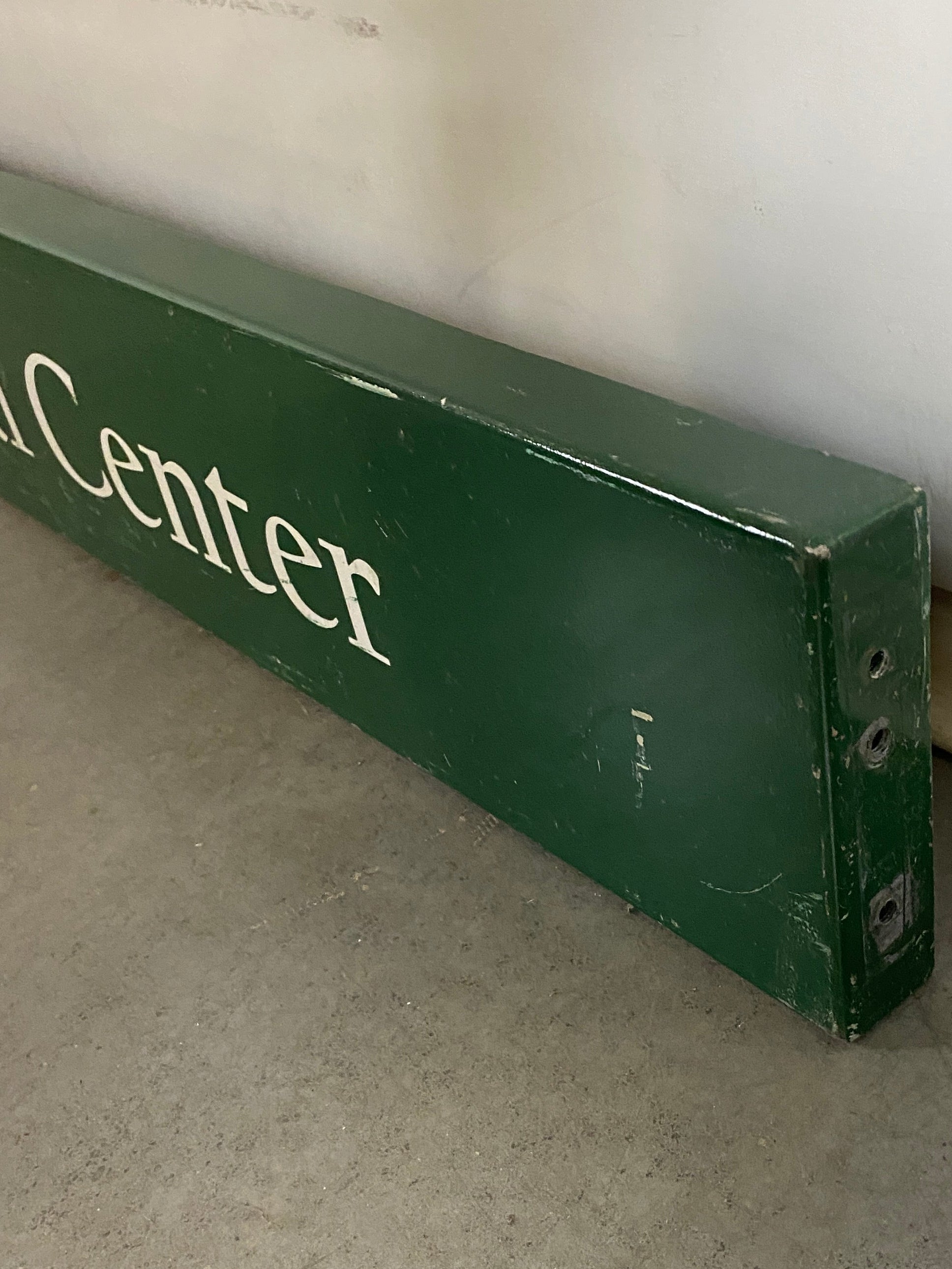Michigan State University "Clinical Center" Sign