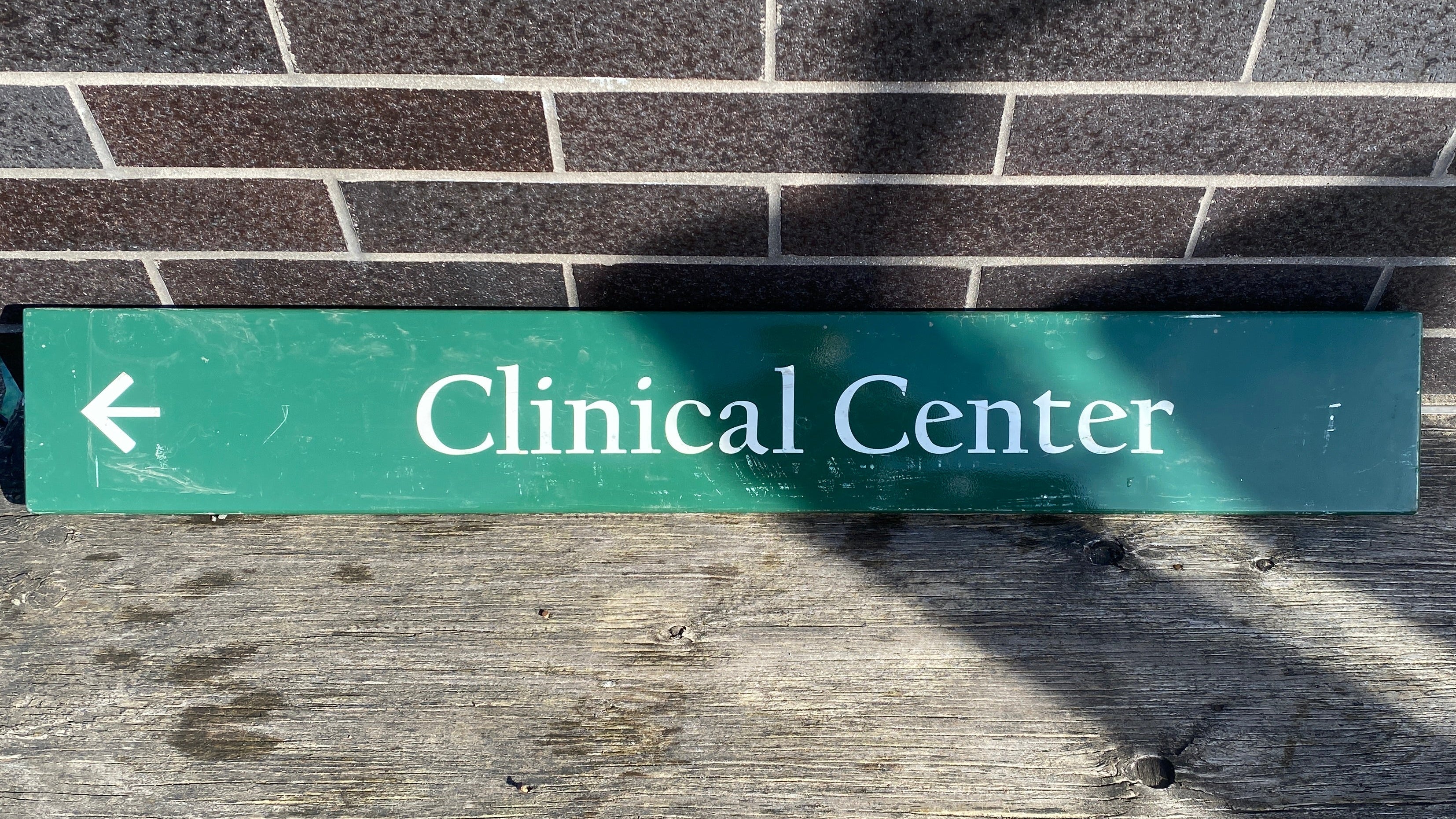 Michigan State University Clinical Center Sign