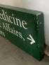 Michigan State University "College of Human Medicine" Sign