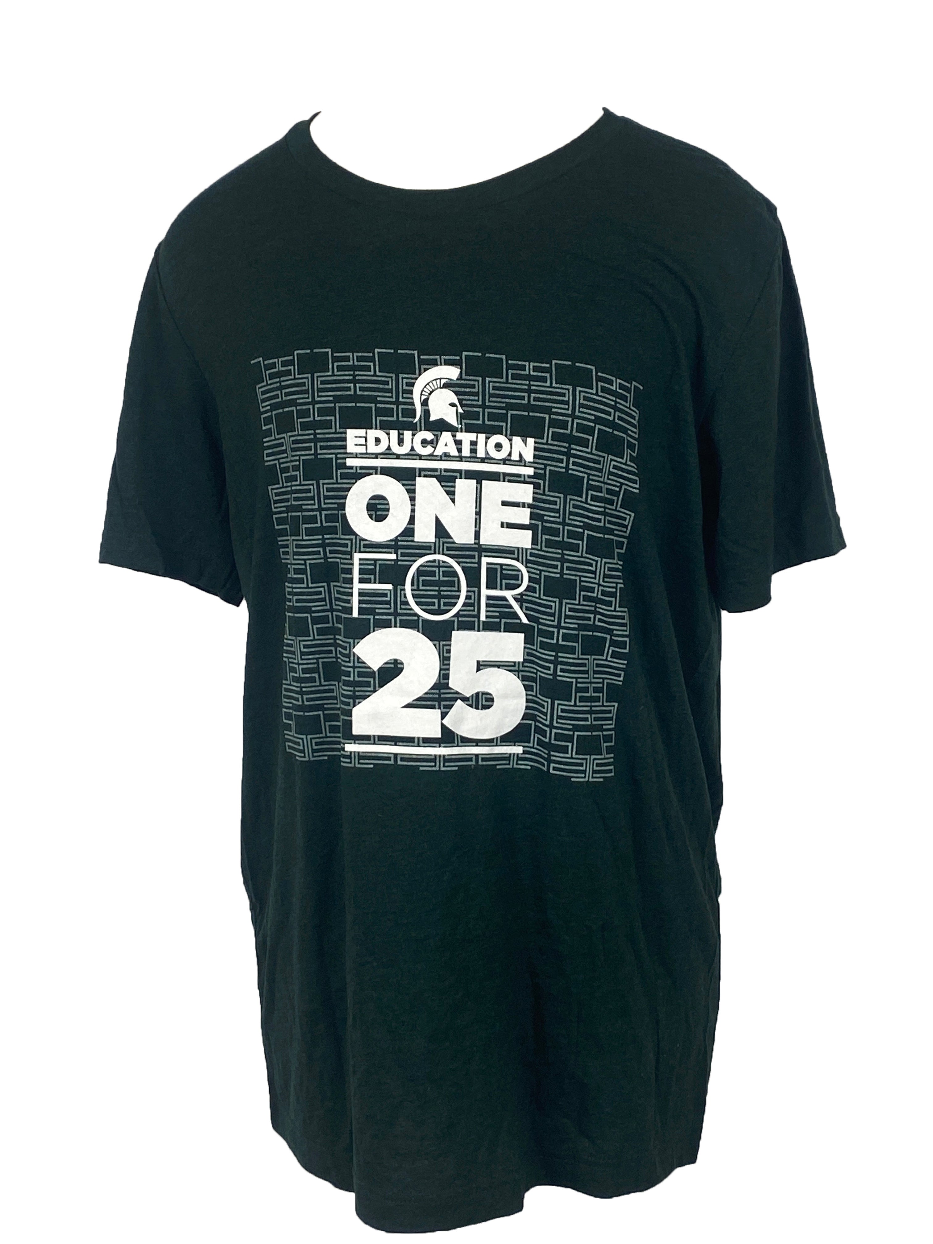 Michigan State University Education Green T-Shirt Men's Size L