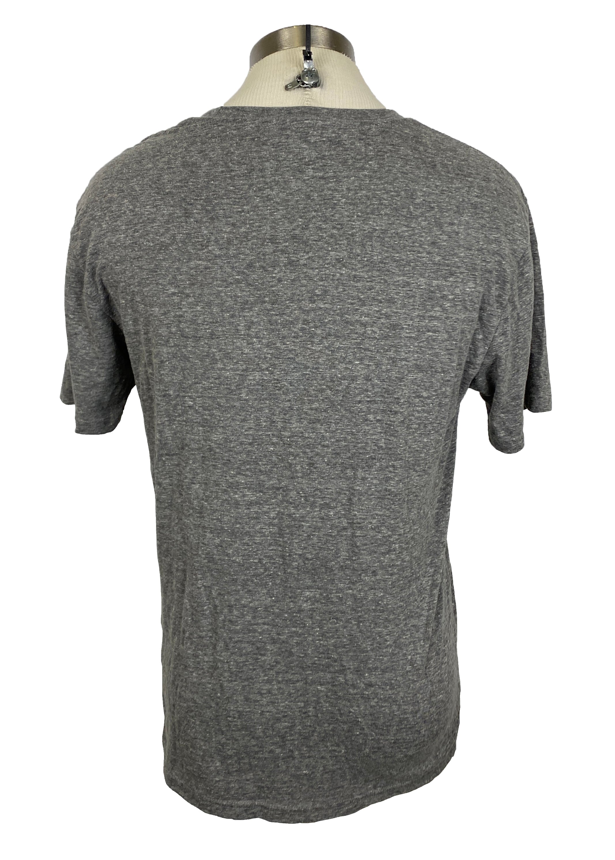 Michigan State University Gray Spartan Helmet T-Shirt Unisex Size M