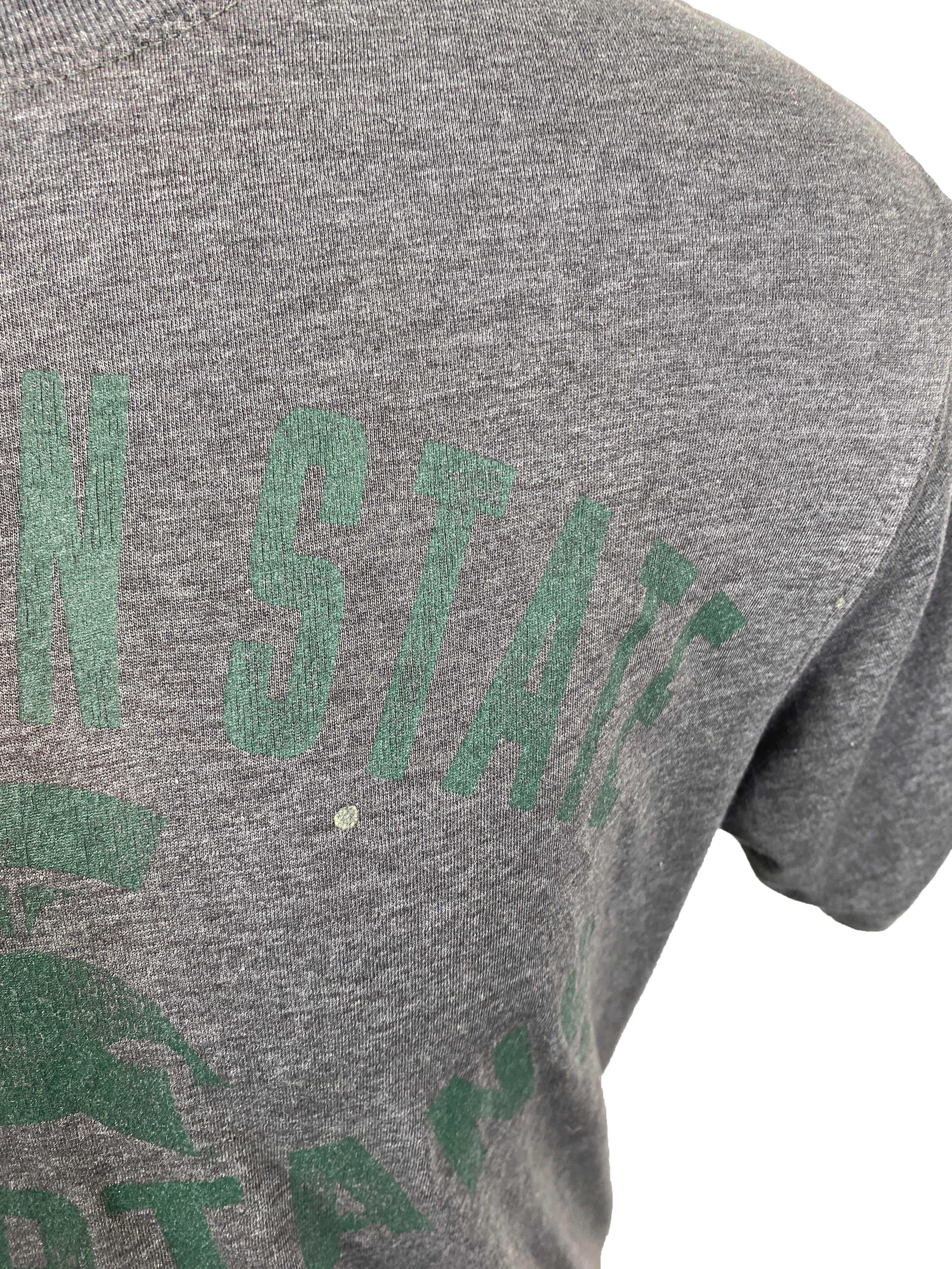 Michigan State University Gray T-Shirt Unisex Size M