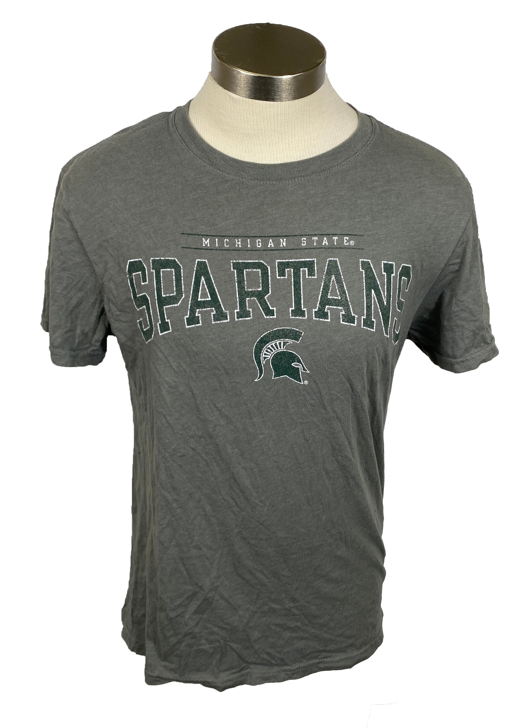 Michigan State University Gray T-Shirt Unisex Size M