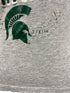 Michigan State University Gray V-Neck T-Shirt Women's Size S