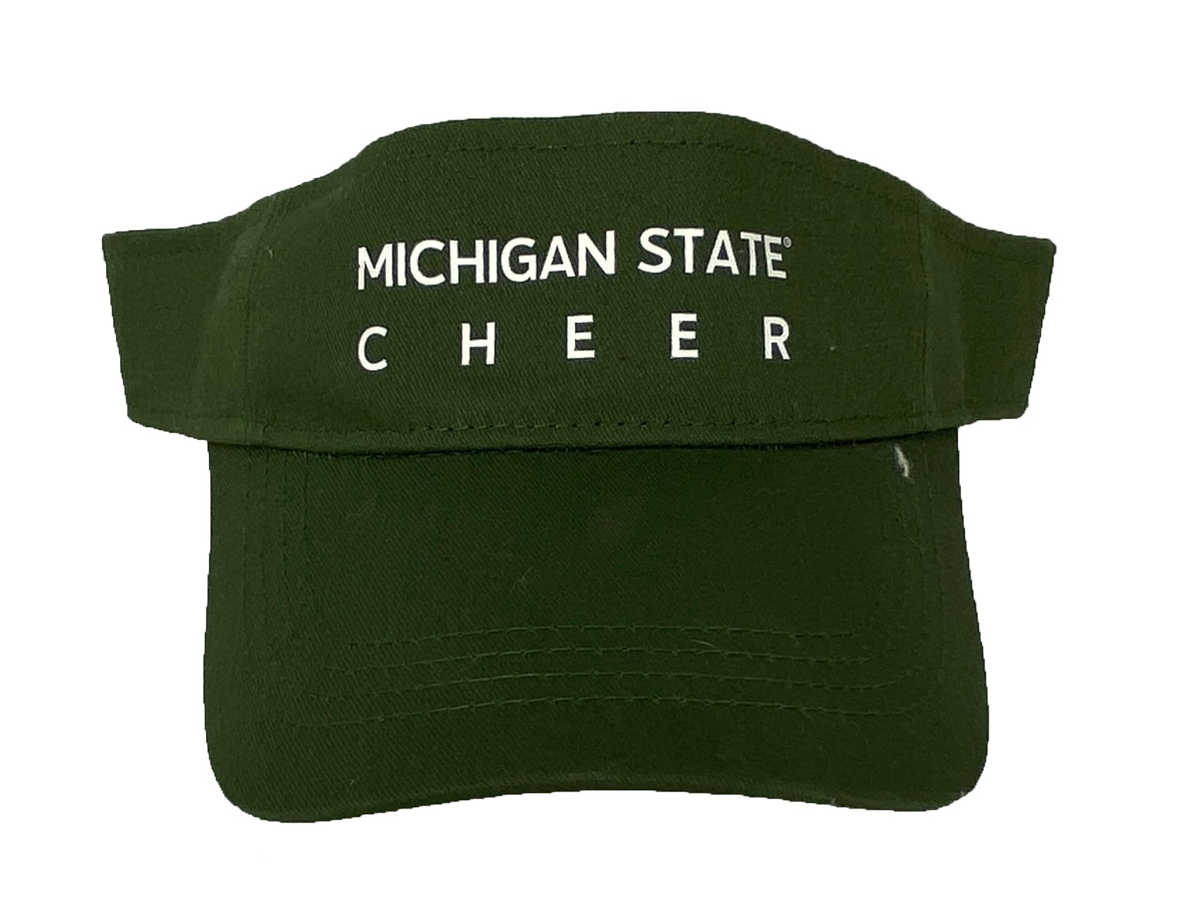 Michigan State University Green "Cheer" Visor