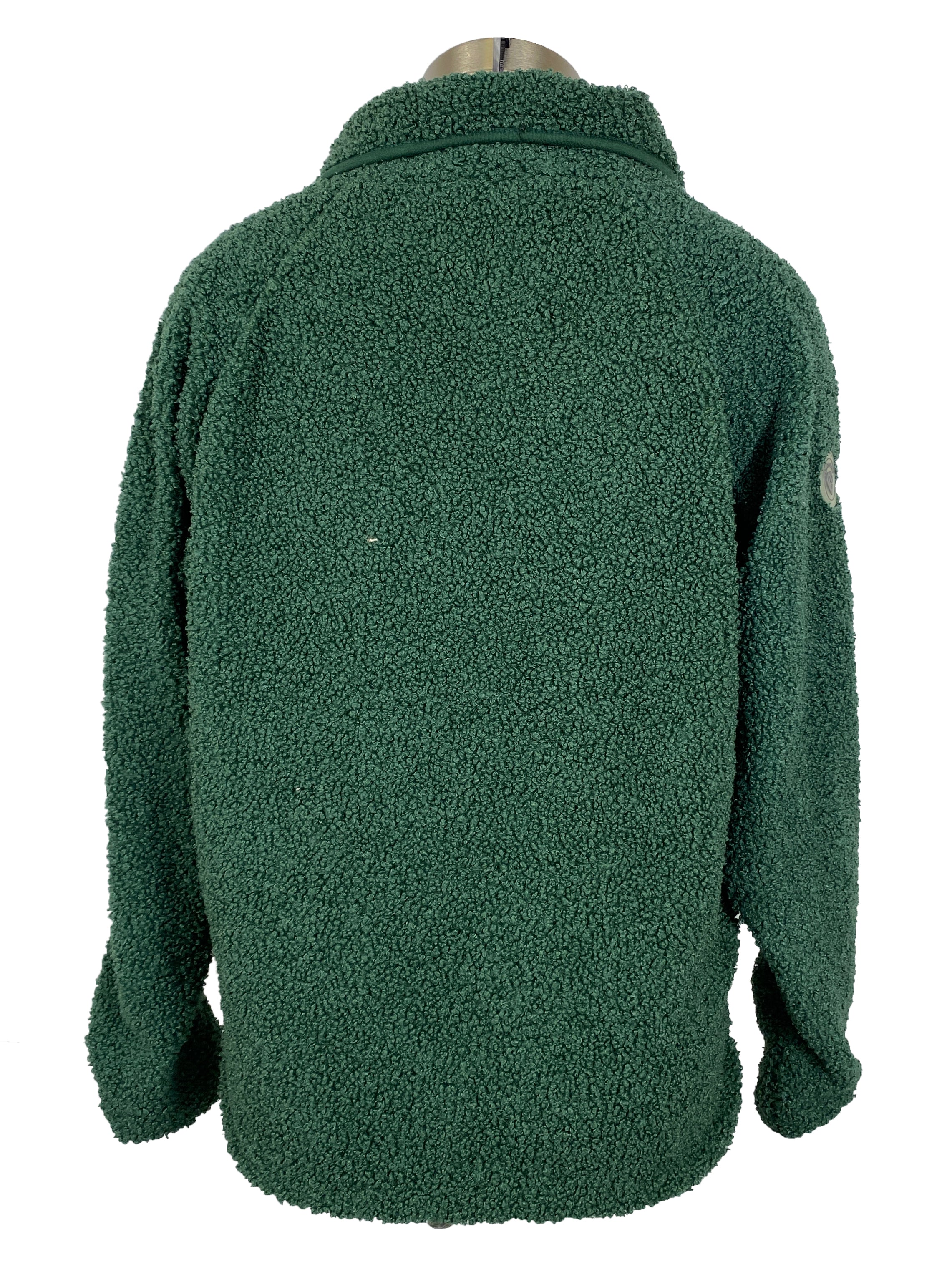 Michigan State University Green Sherpa Half-Zip Women's Size M