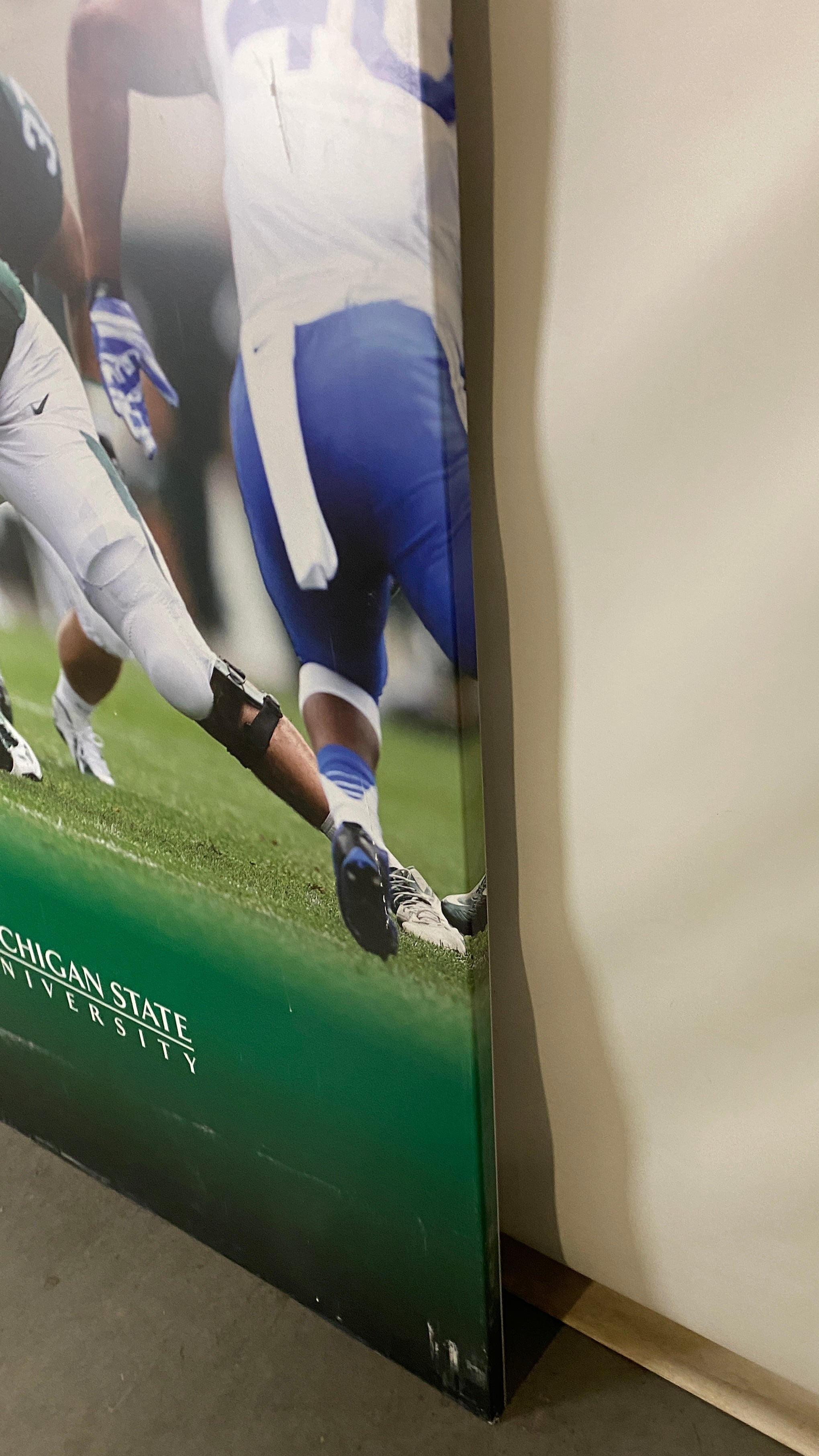 Michigan State University Jack Conklin Metal Poster