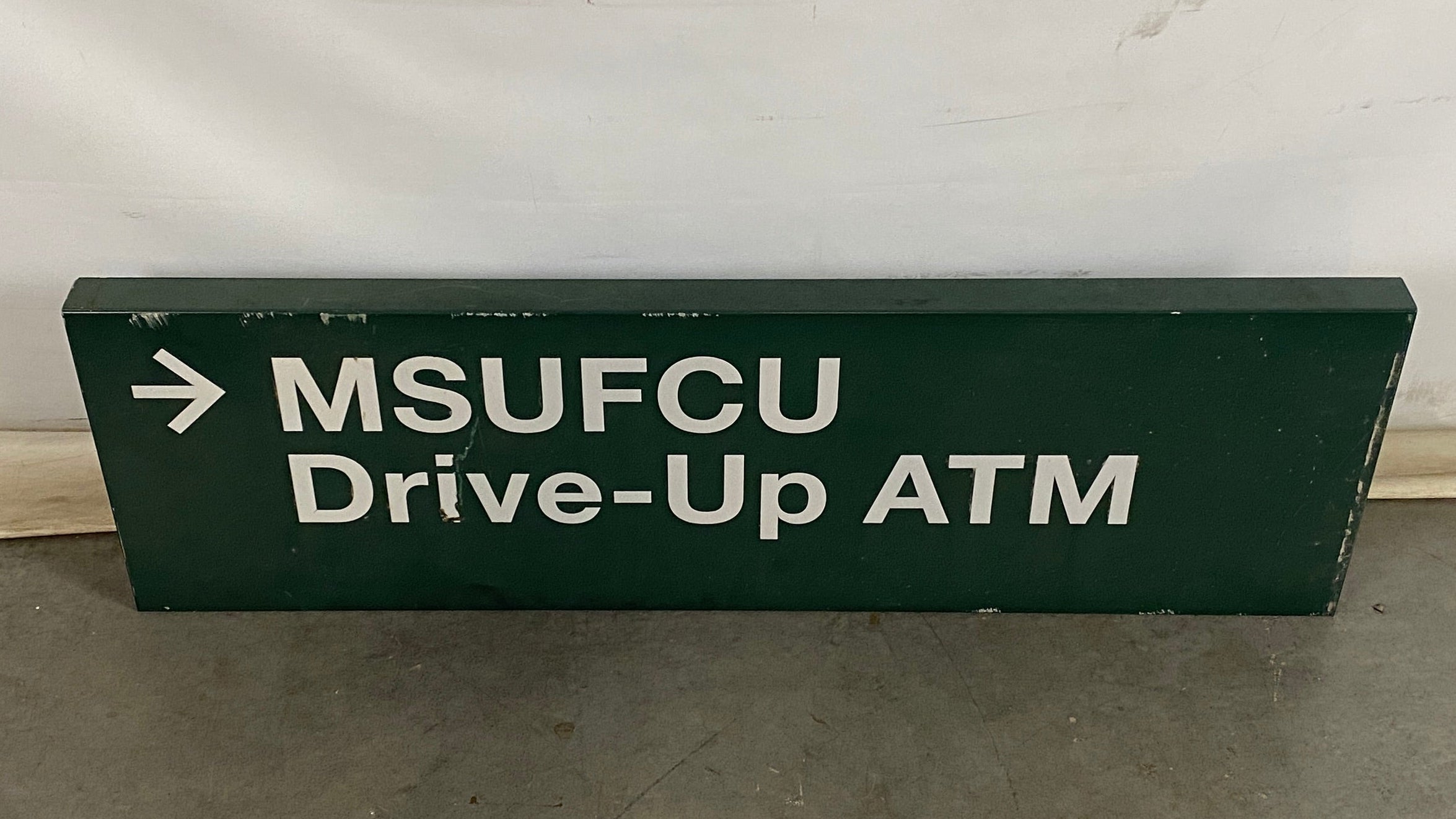Michigan State University "MSUFCU ATM" Sign #1