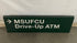Michigan State University "MSUFCU ATM" Sign #2