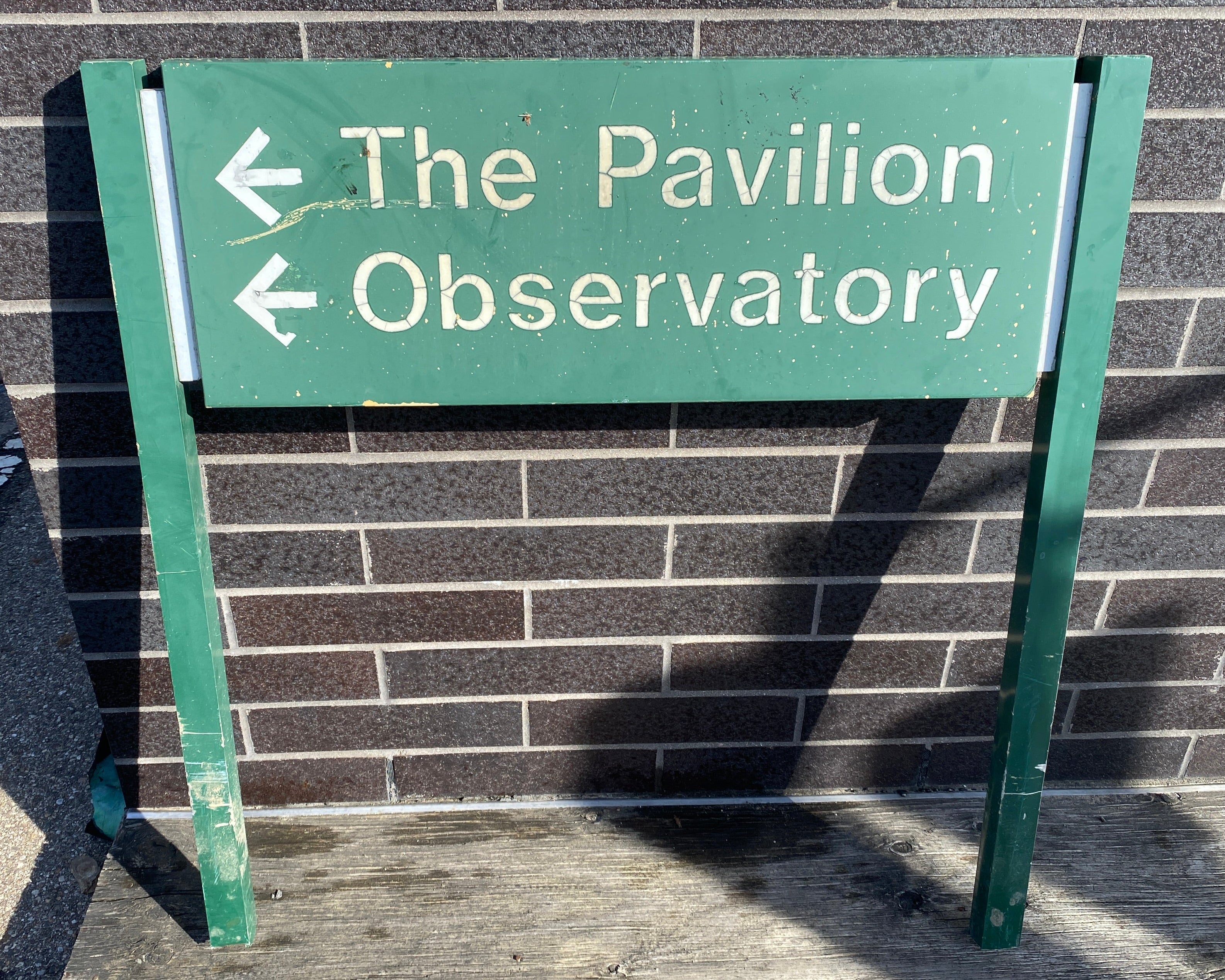 Michigan State University Pavillion/Observatory Sign