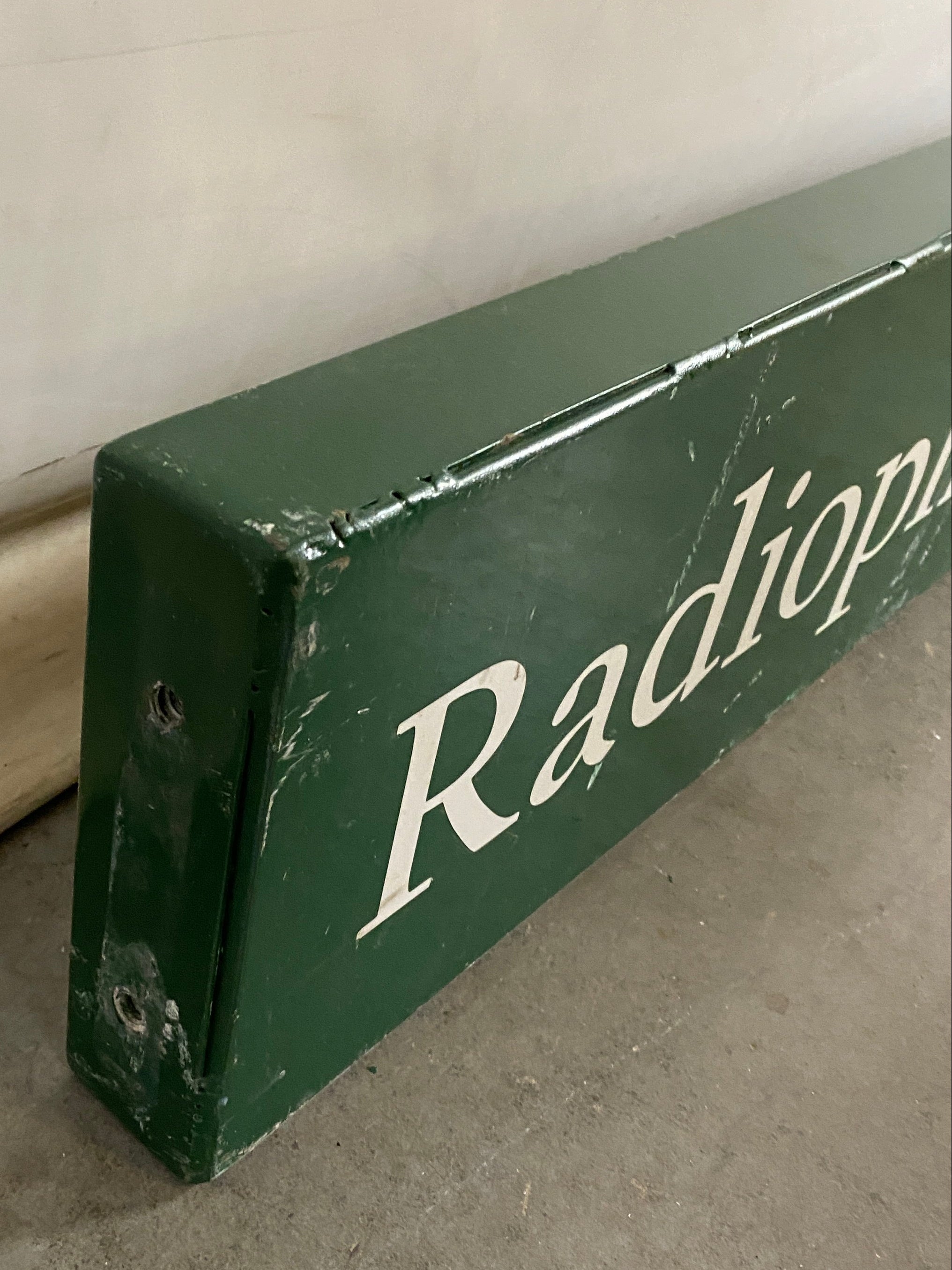 Michigan State University "Radiopharmaceutical" Sign