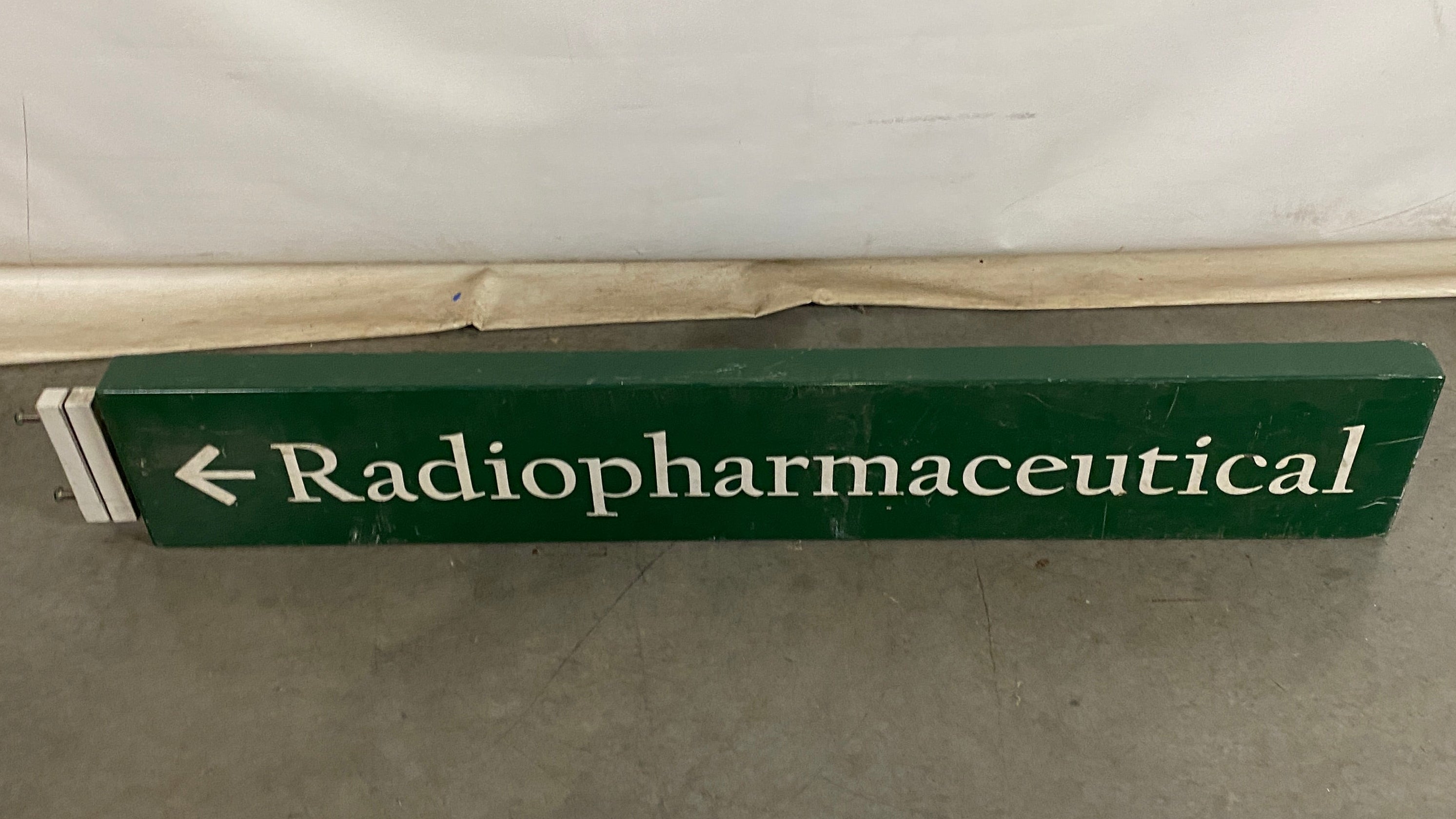 Michigan State University "Radiopharmaceutical" Sign