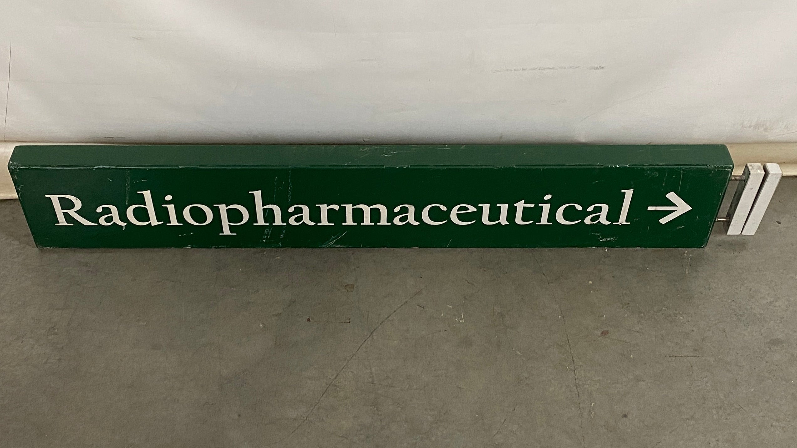 Michigan State University "Radiopharmaceutical" Sign