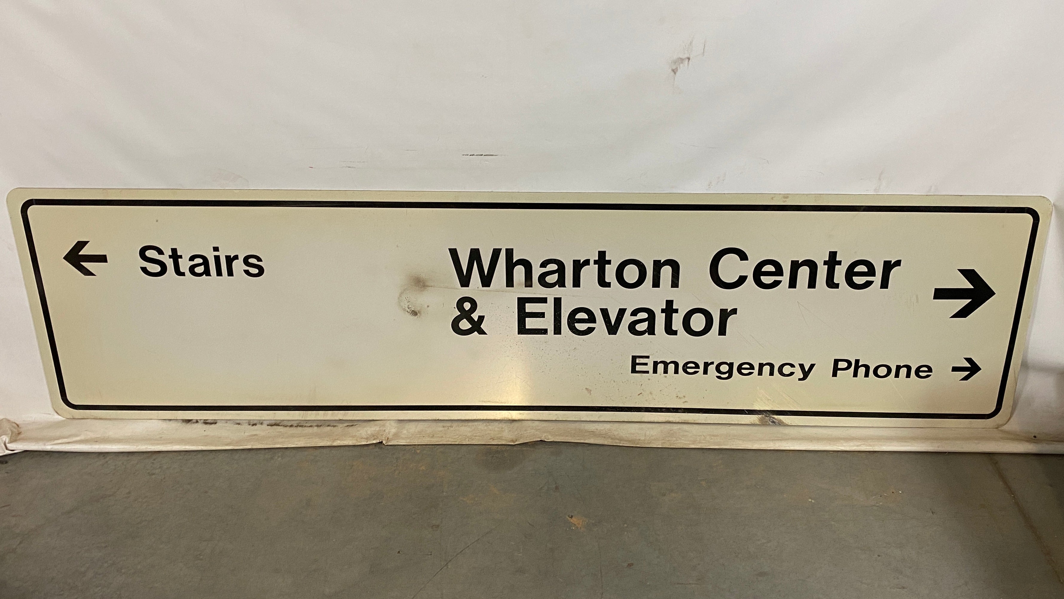 Michigan State University "Wharton Center" Sign #3
