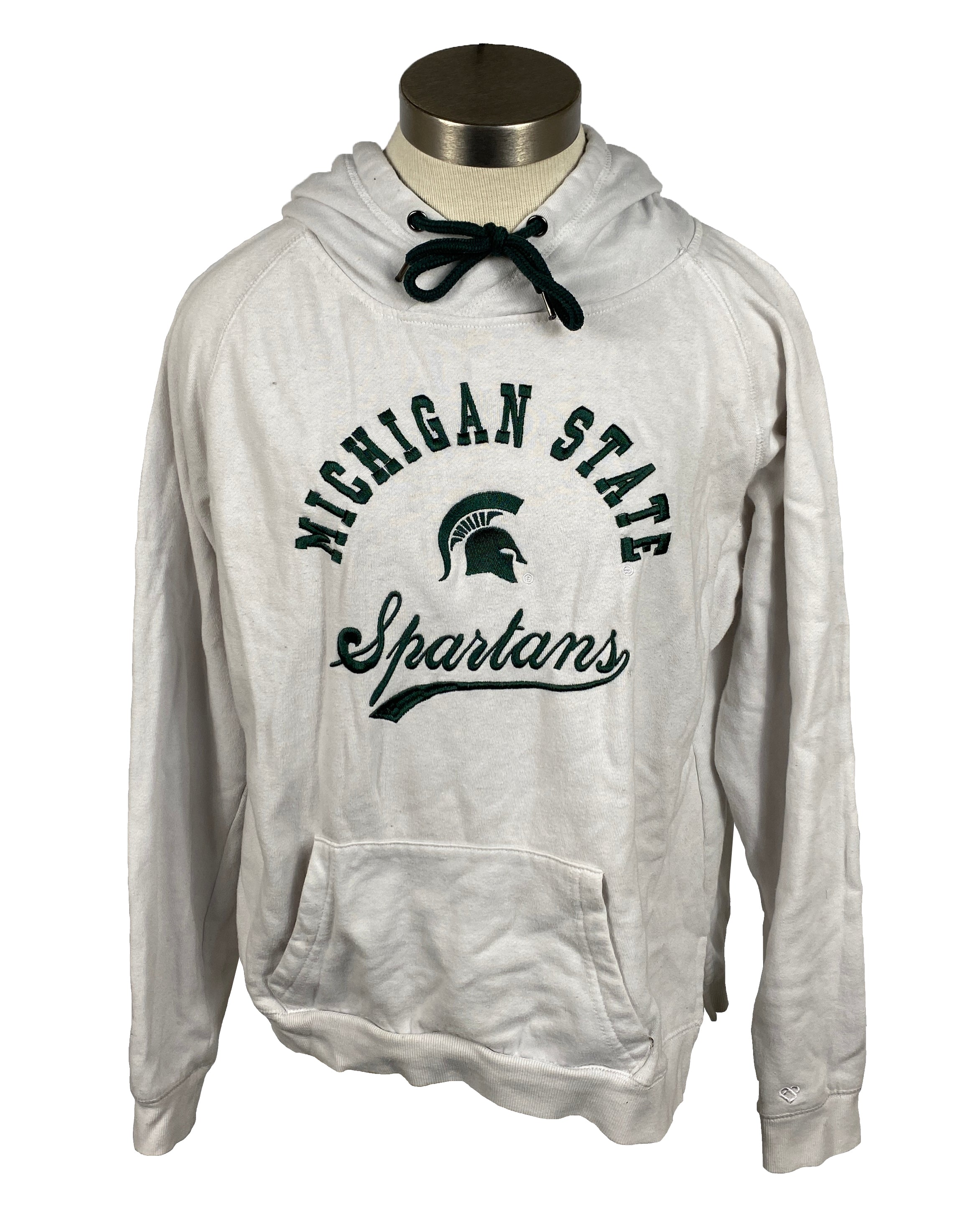 Michigan State University White Hoodie Kid's Size XL