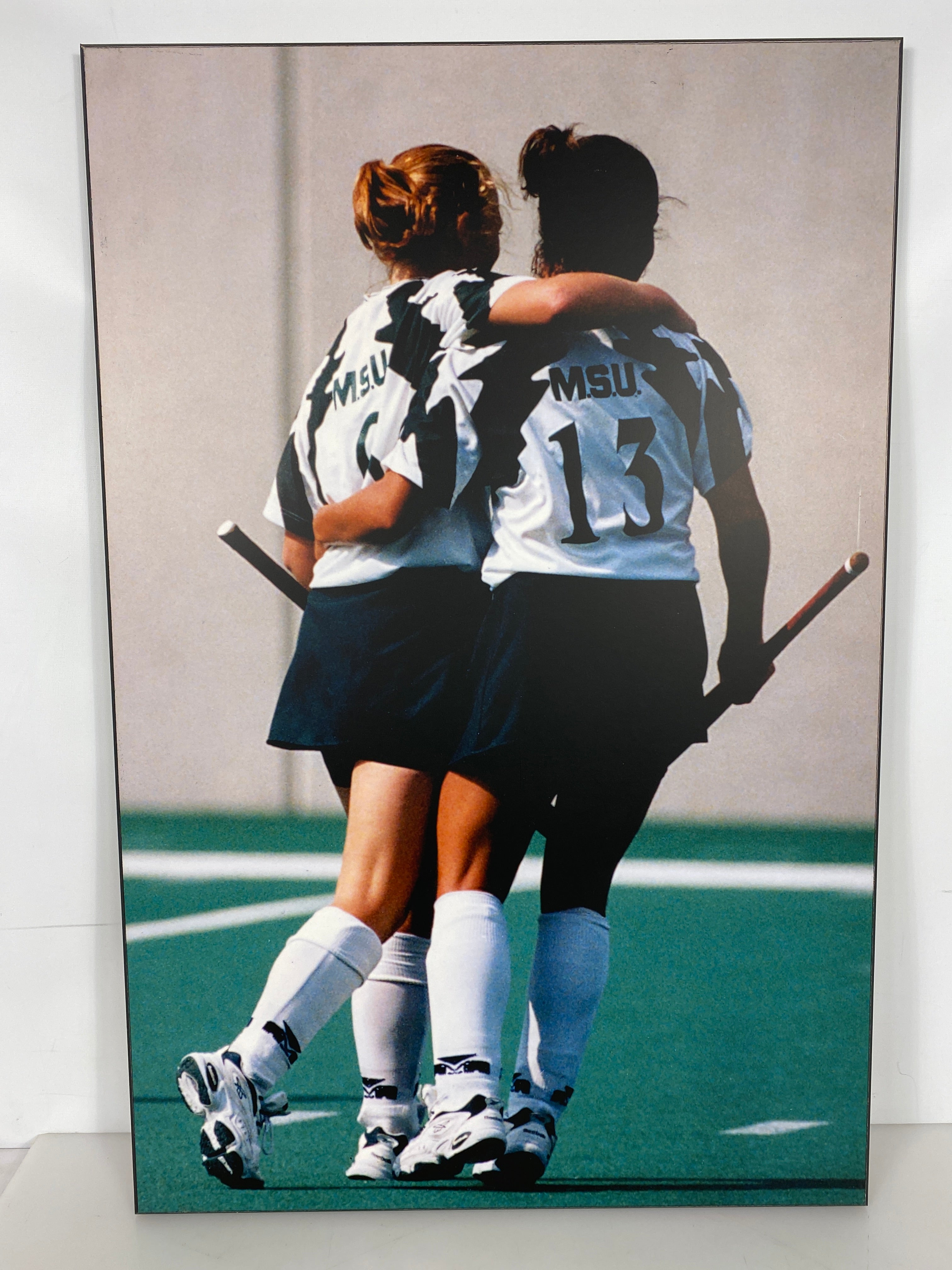 Michigan State University Women's Field Hockey Teammate Photo Medium Sized Plaque