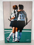 Michigan State University Women's Field Hockey Teammate Photo Medium Sized Plaque