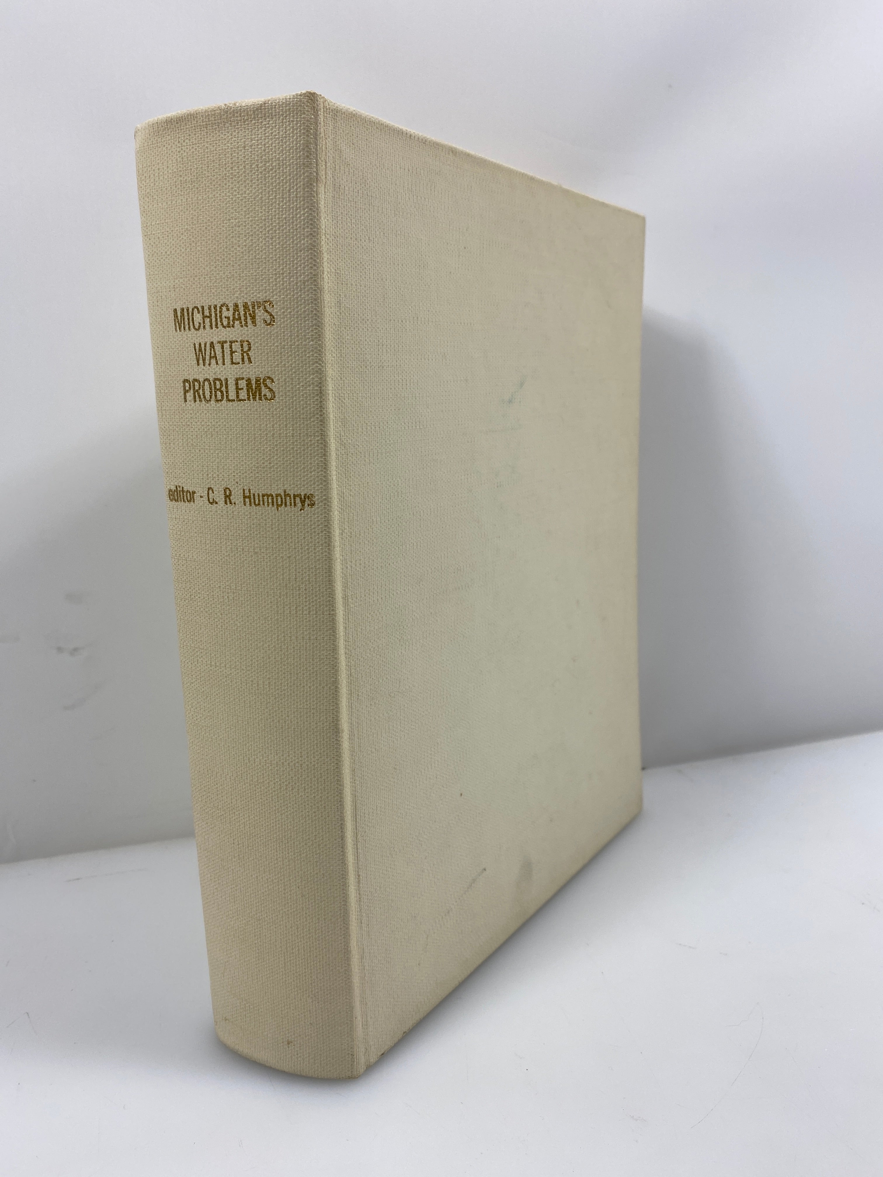 Michigan's Water Problems 1967 HC