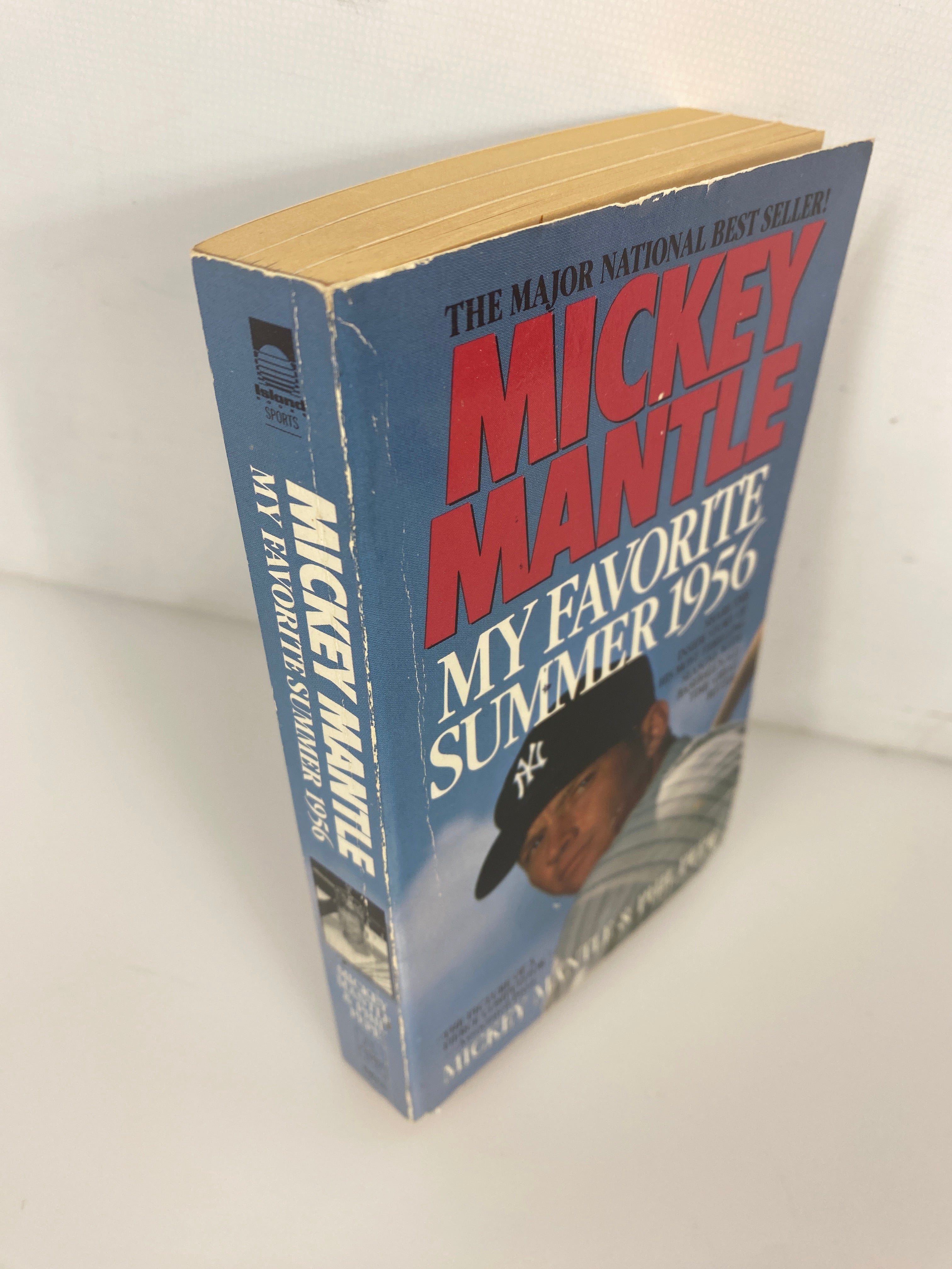Mickey Mantle My Favorite Summer 1956 paperback 1991