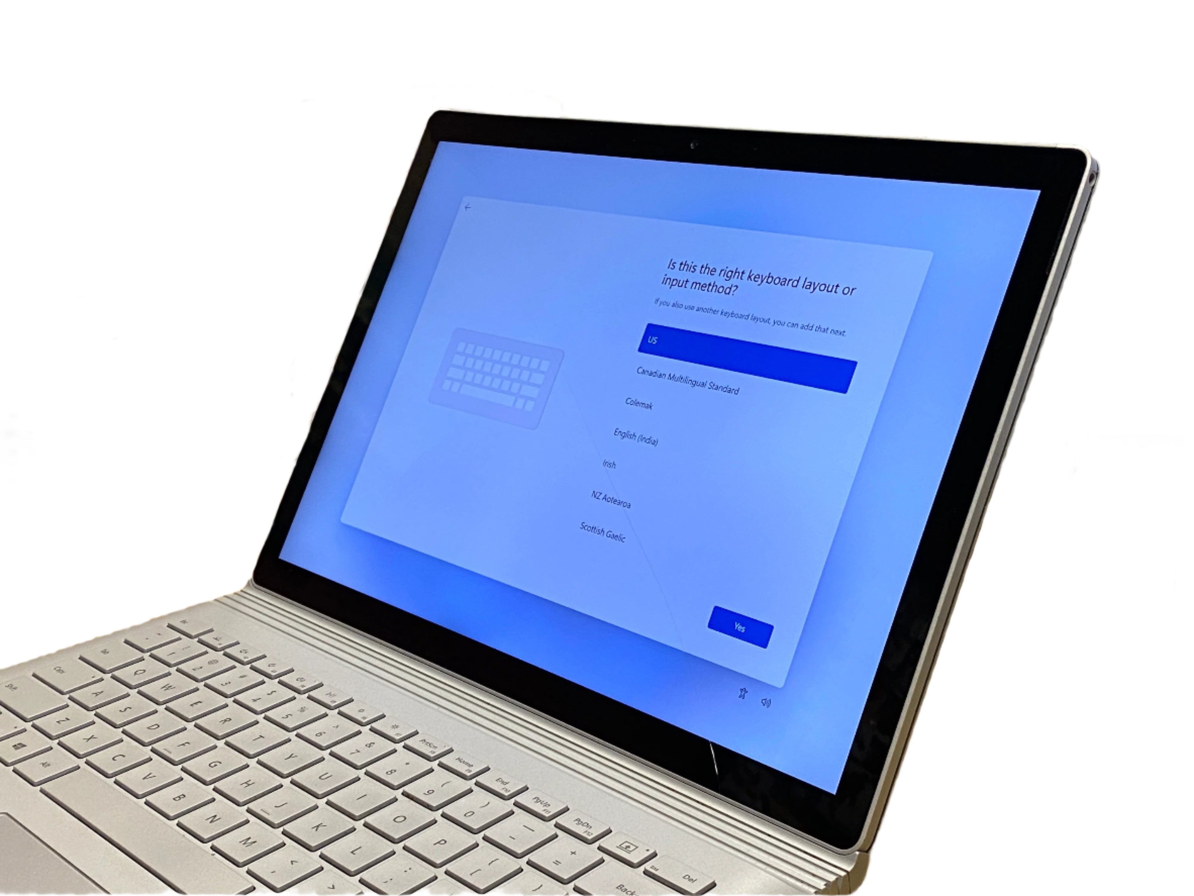 Microsoft Surface Book 3 13.5" i7 10th Gen Windows 11 Pro *Cracked Display Keyboard Issues*