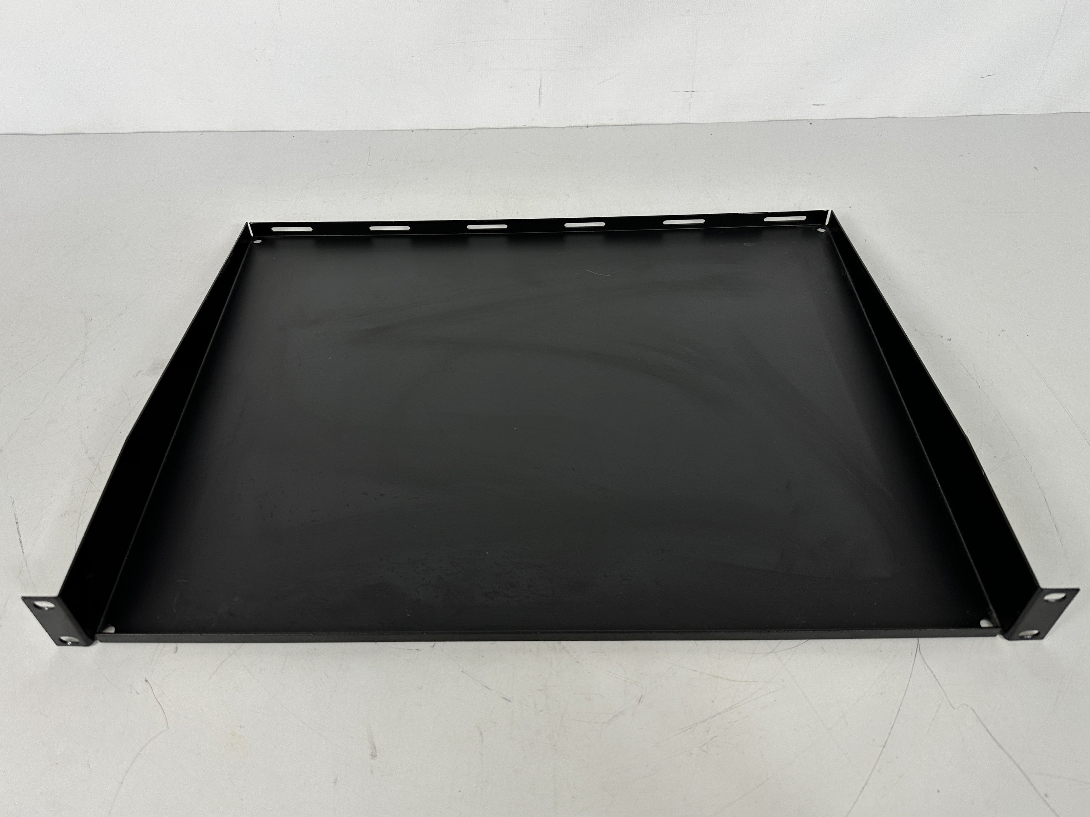 1U Solid Rack Shelf 14" Depth