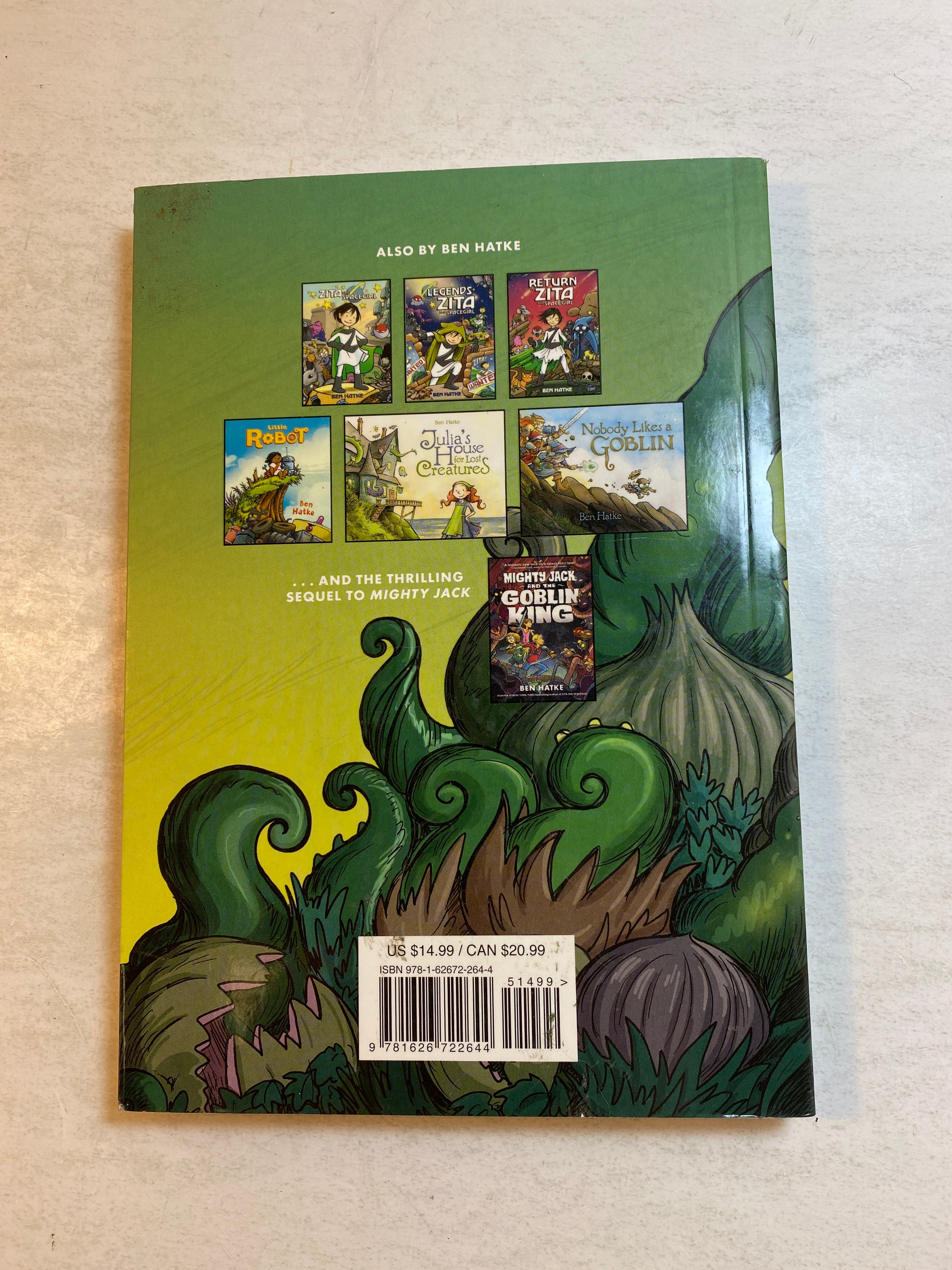 Mighty Jack Graphic Novel Ben Hatke 2016 *Signed*