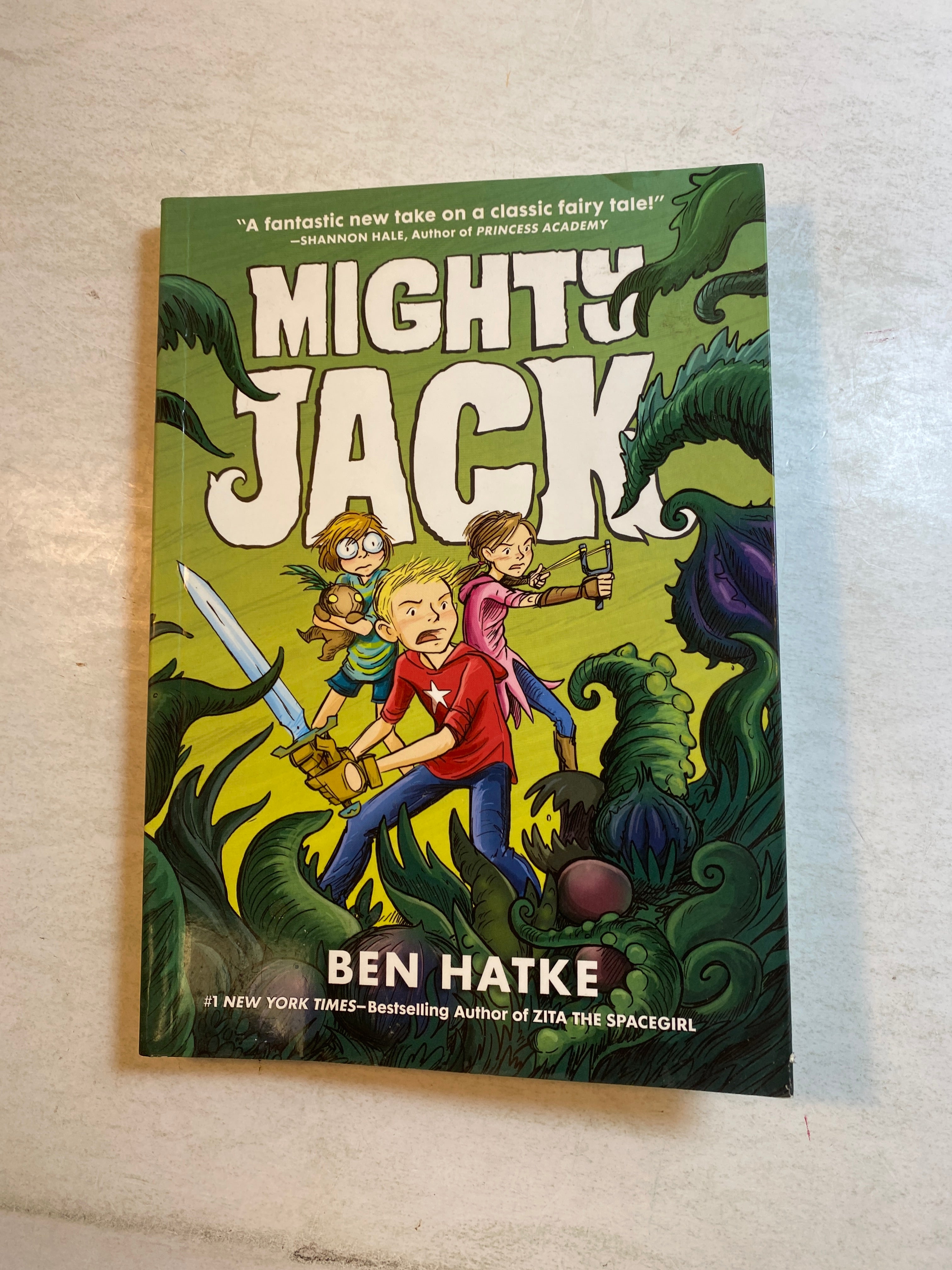 Mighty Jack Graphic Novel Ben Hatke 2016 *Signed*