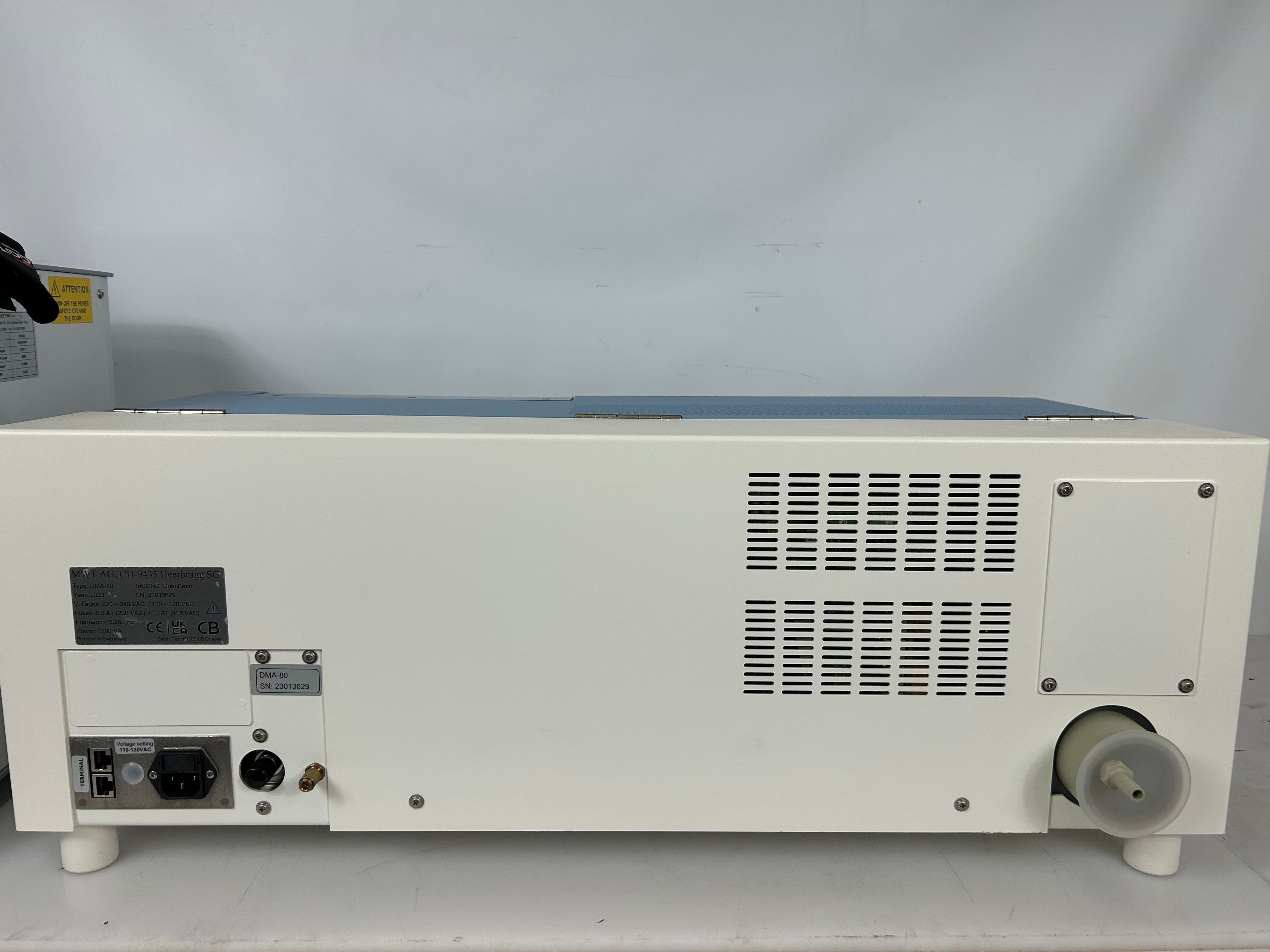 Milestone DMA-80 Evo Direct Mercury Analyzer with O2 Compressor