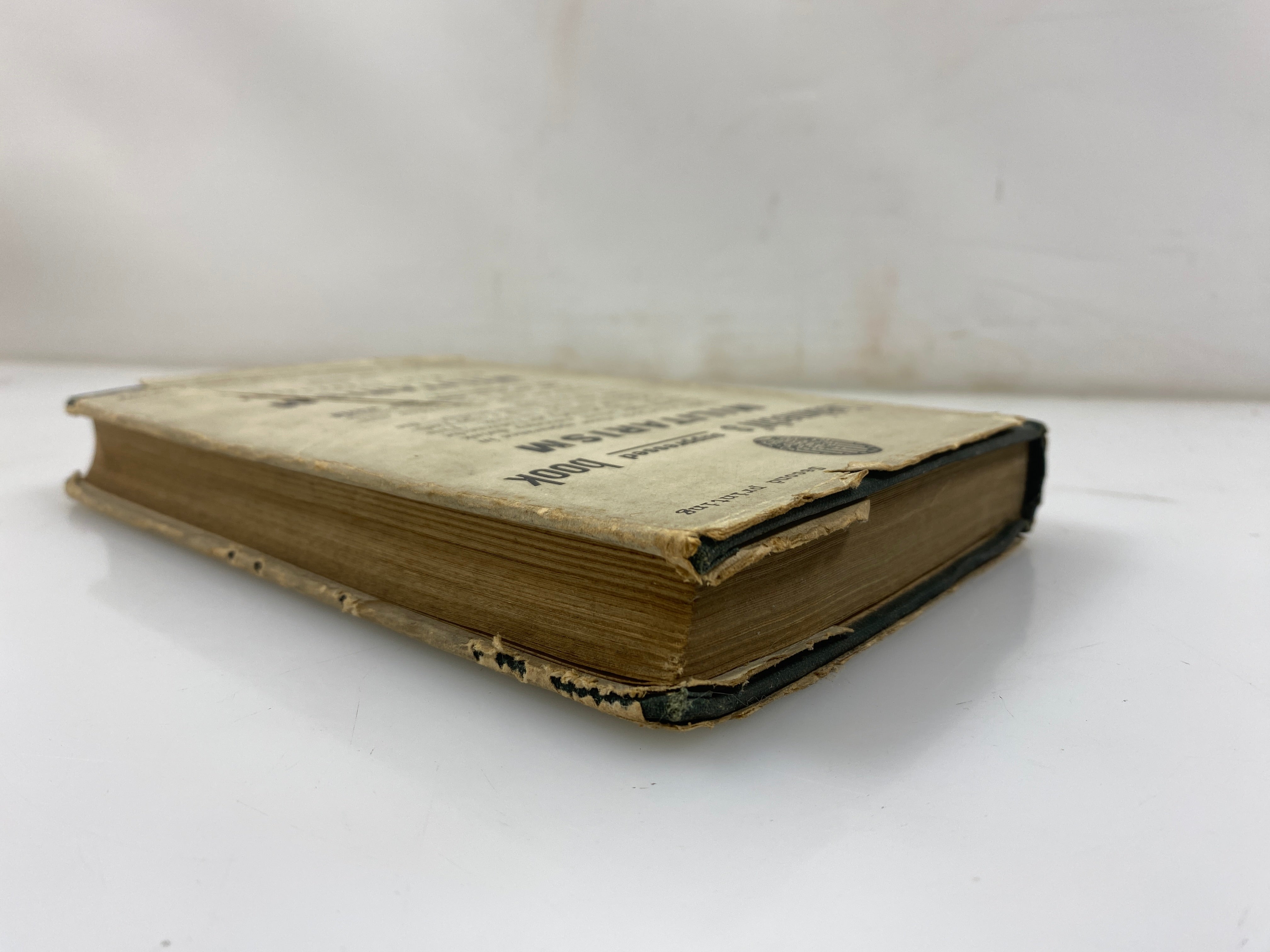 Militarism Liebknecht Suppressed Book 2nd Print 1917 HCDJ