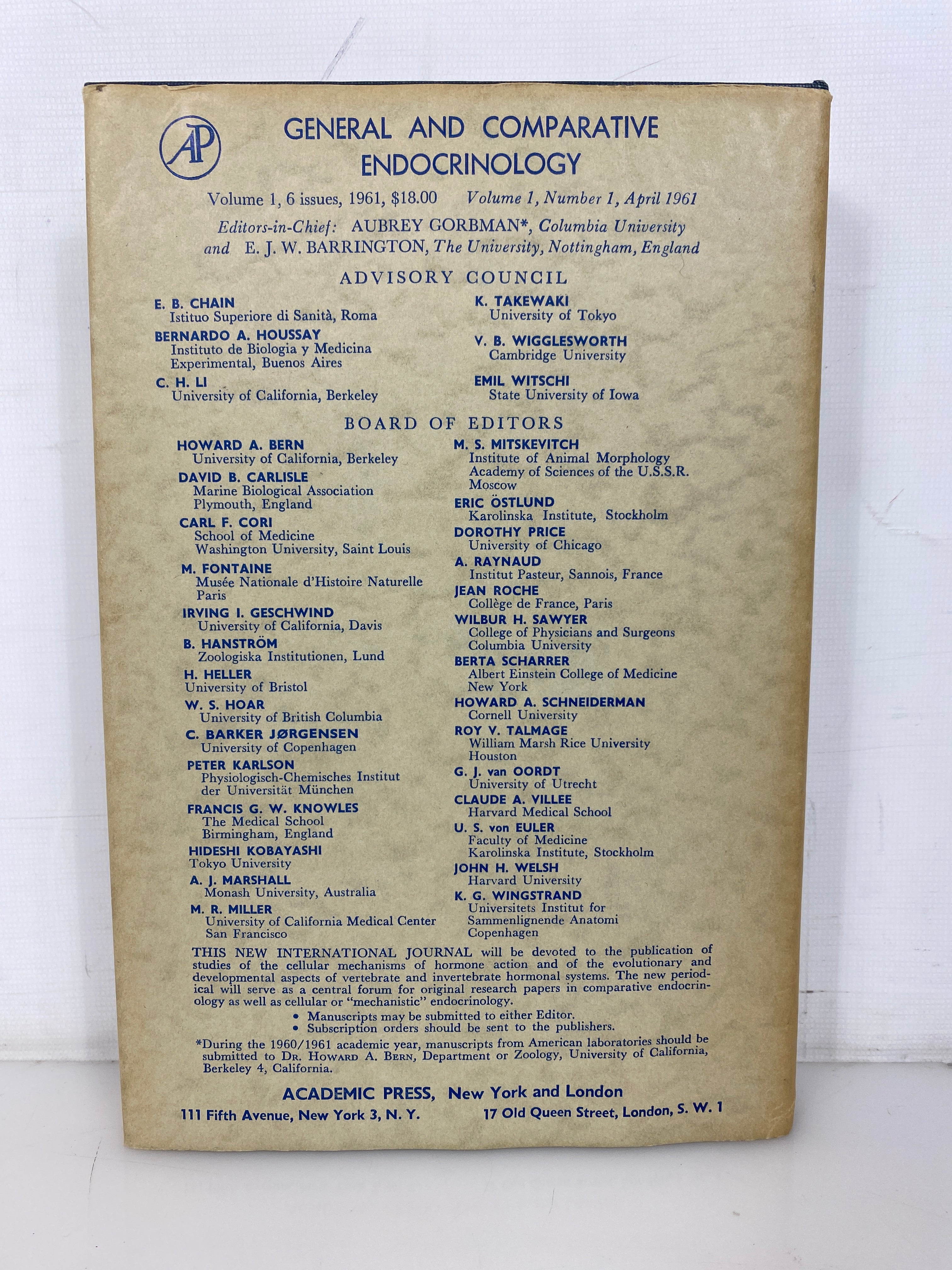 Milk: The Mammary Gland & Its Secretion Volume II Kon/Cowie 1961 HCDJ