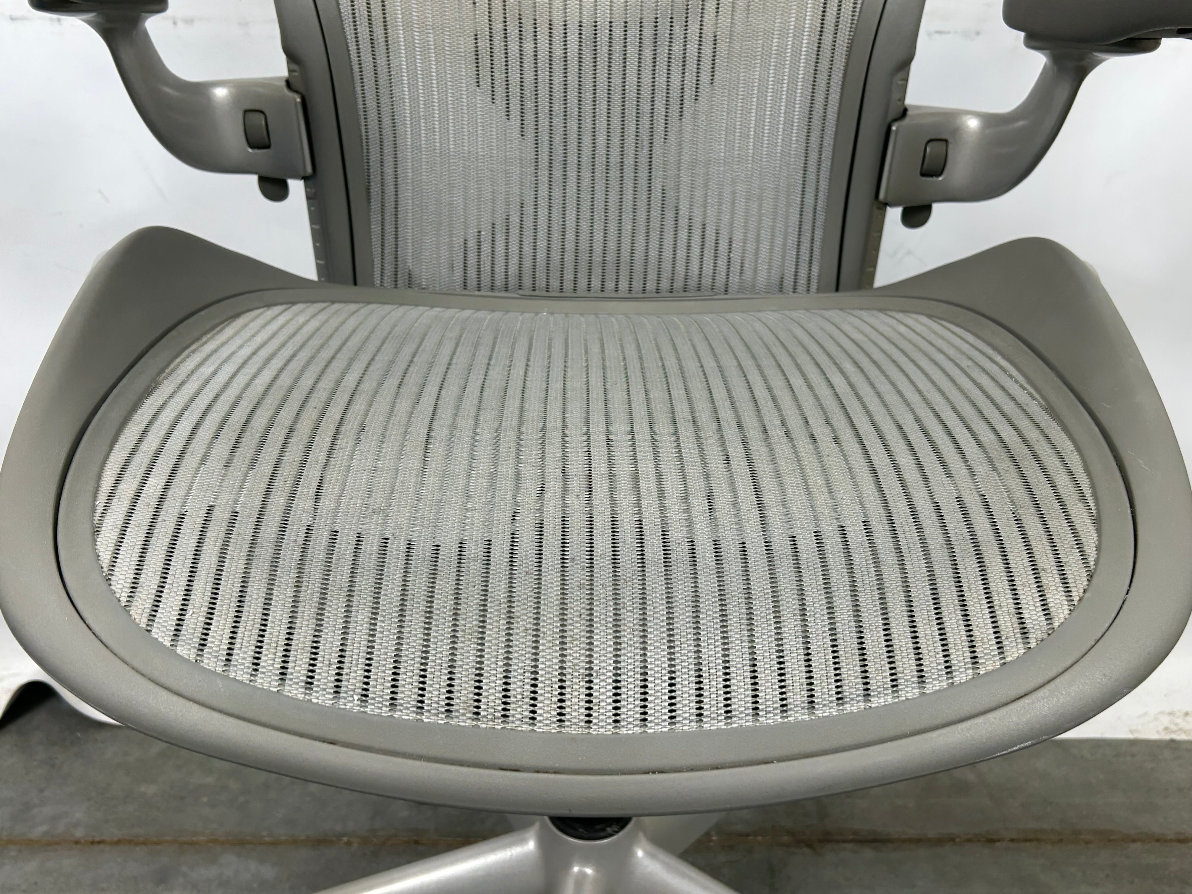 Millennial Gray Herman Miller Aeron Chair Size B