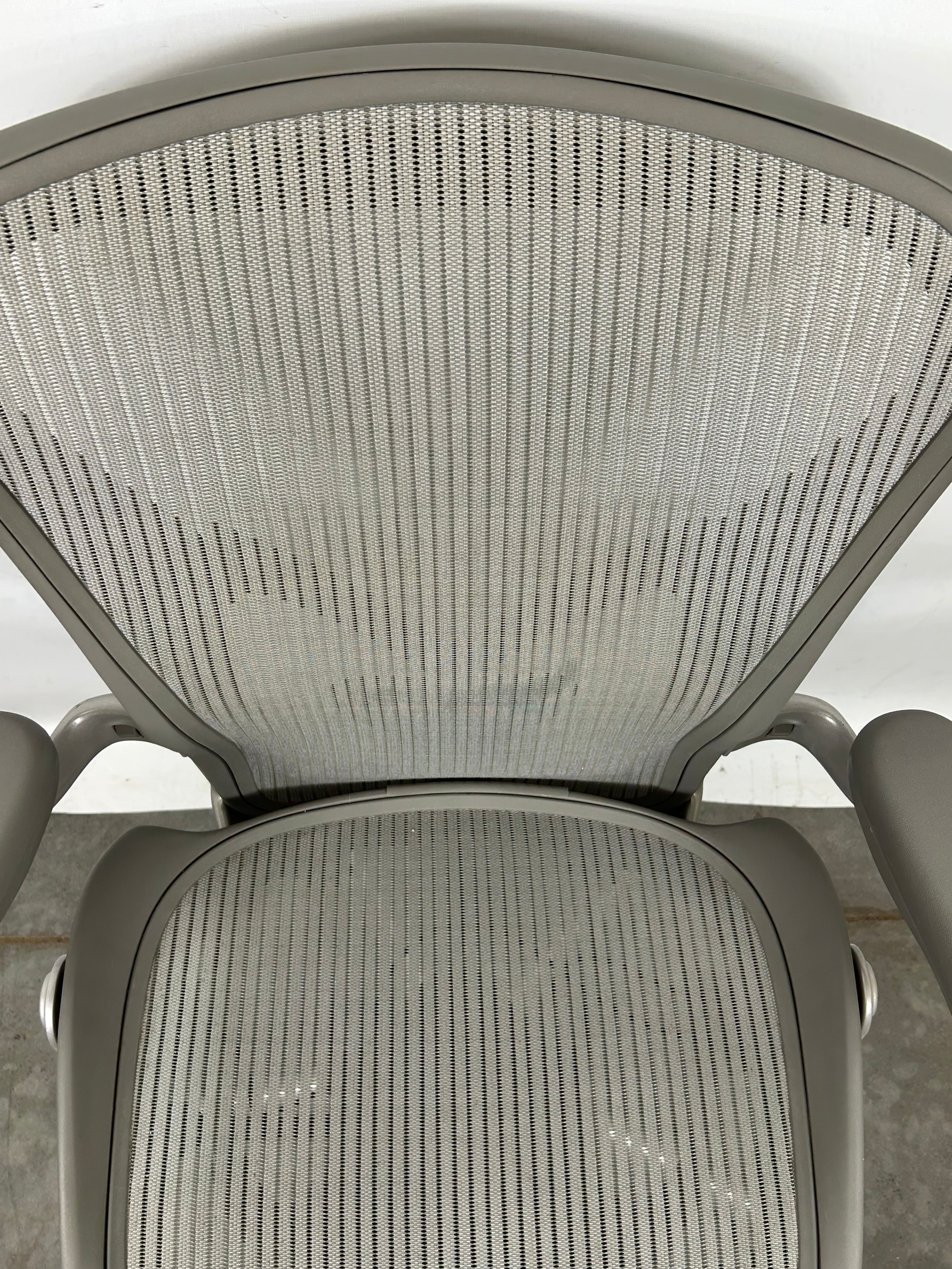 Millennial Gray Herman Miller Aeron Chair Size B