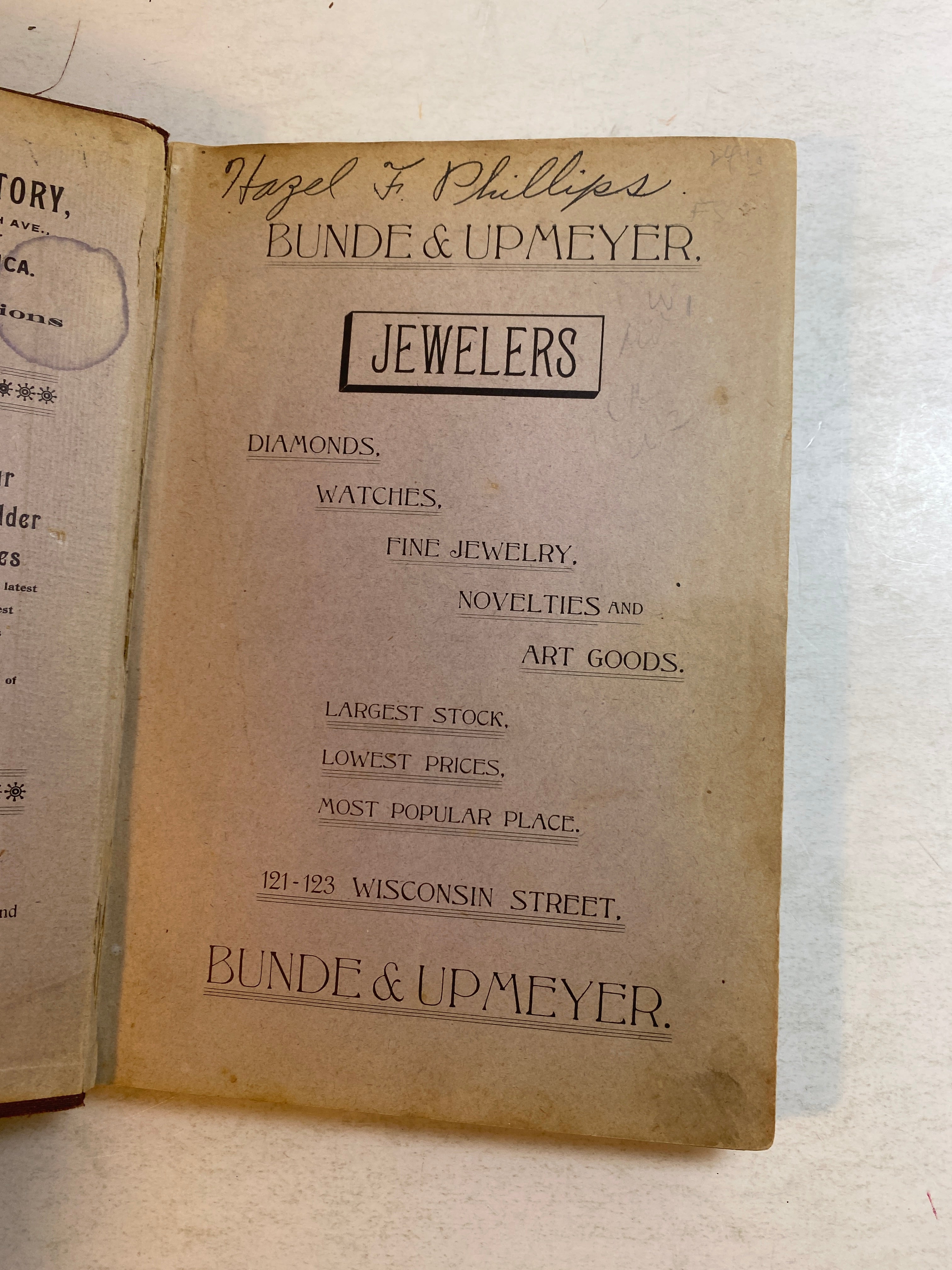 Milwaukee Cook Book Mrs. J Magie SC 1894