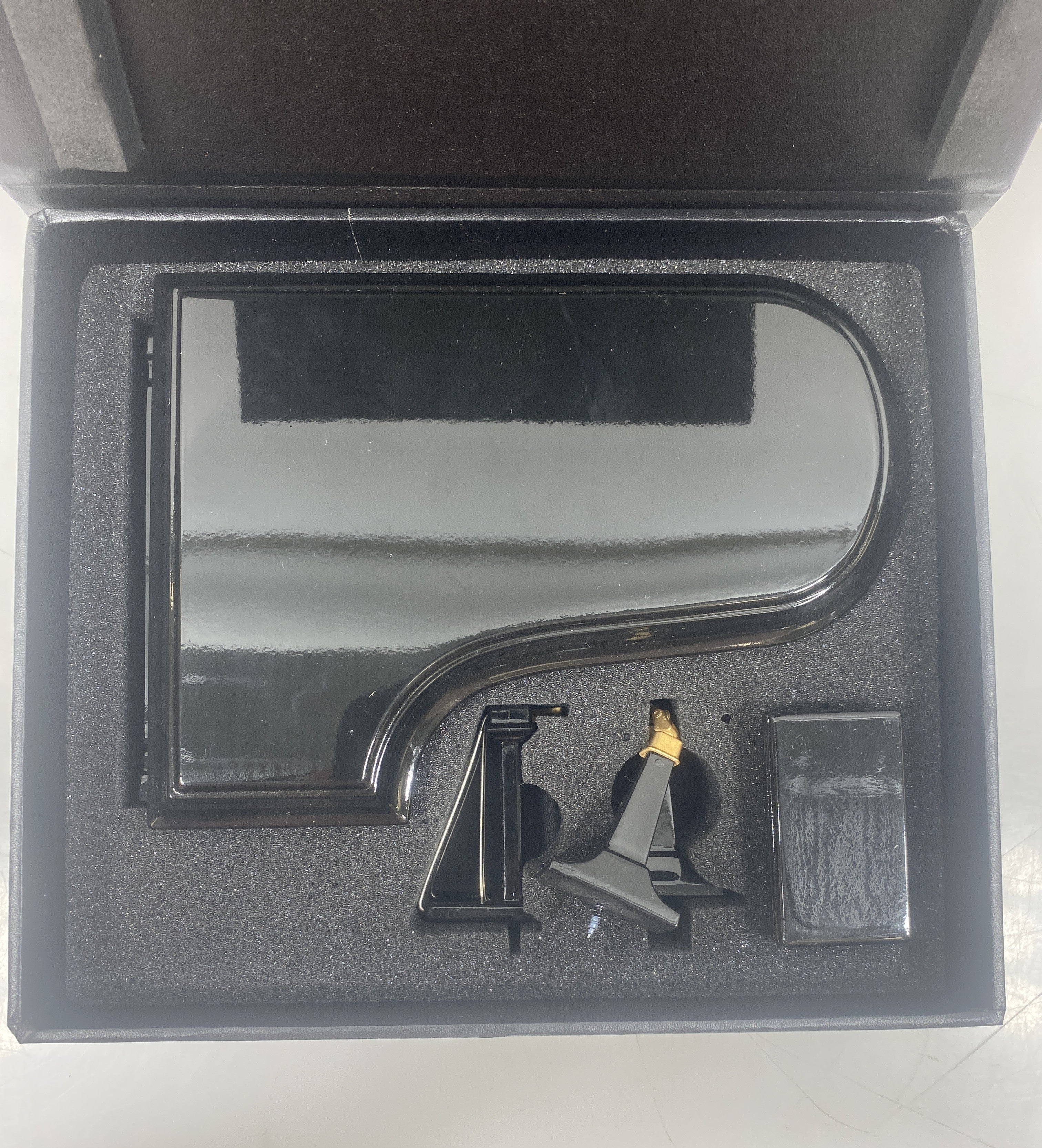 Miniature Black Grand Piano With Box