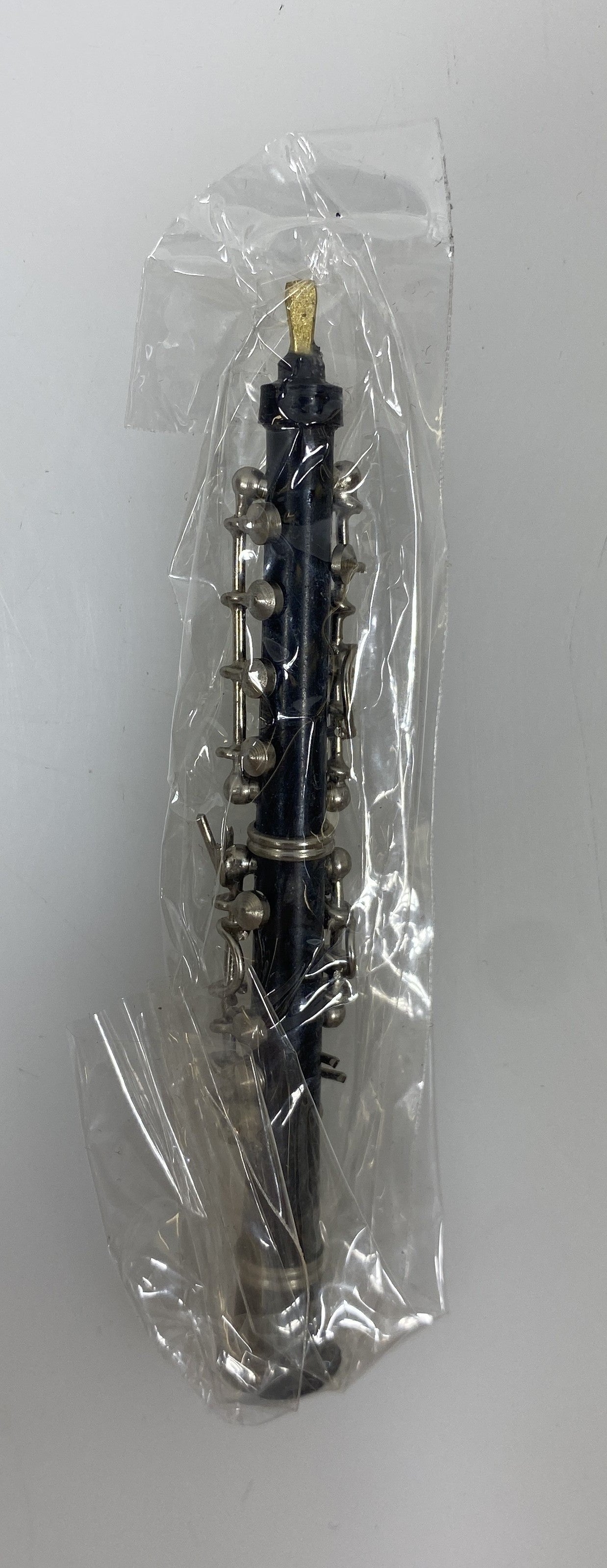 Miniature Black Oboe With Case