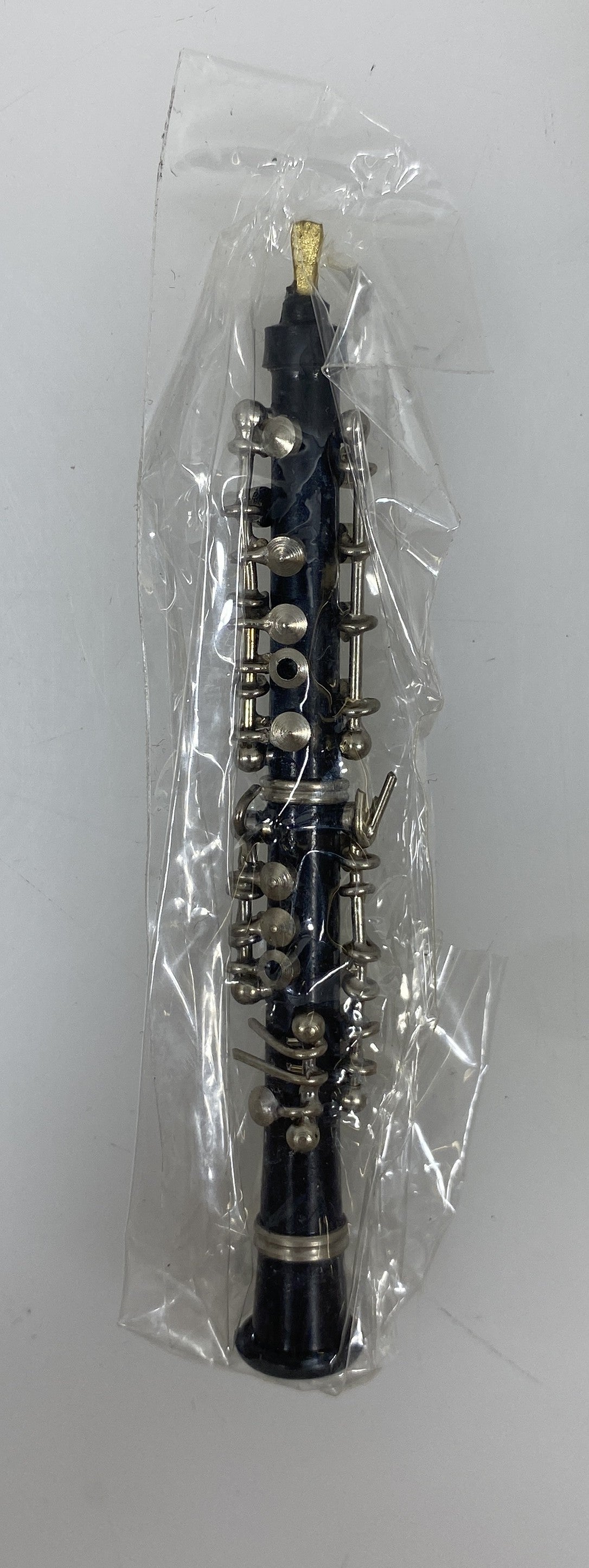 Miniature Black Oboe With Case