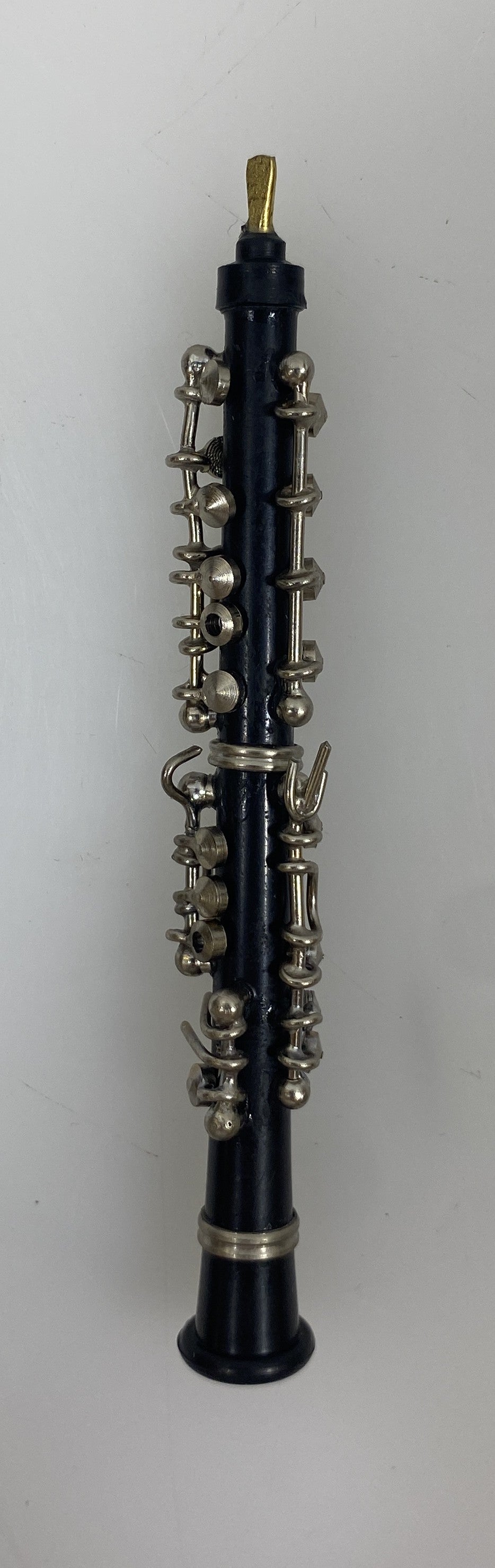 Miniature Black Oboe With Case