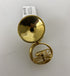 Miniature Gold Brass French Horns Ornament