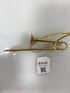 Miniature Gold Brass Trombone Ornament
