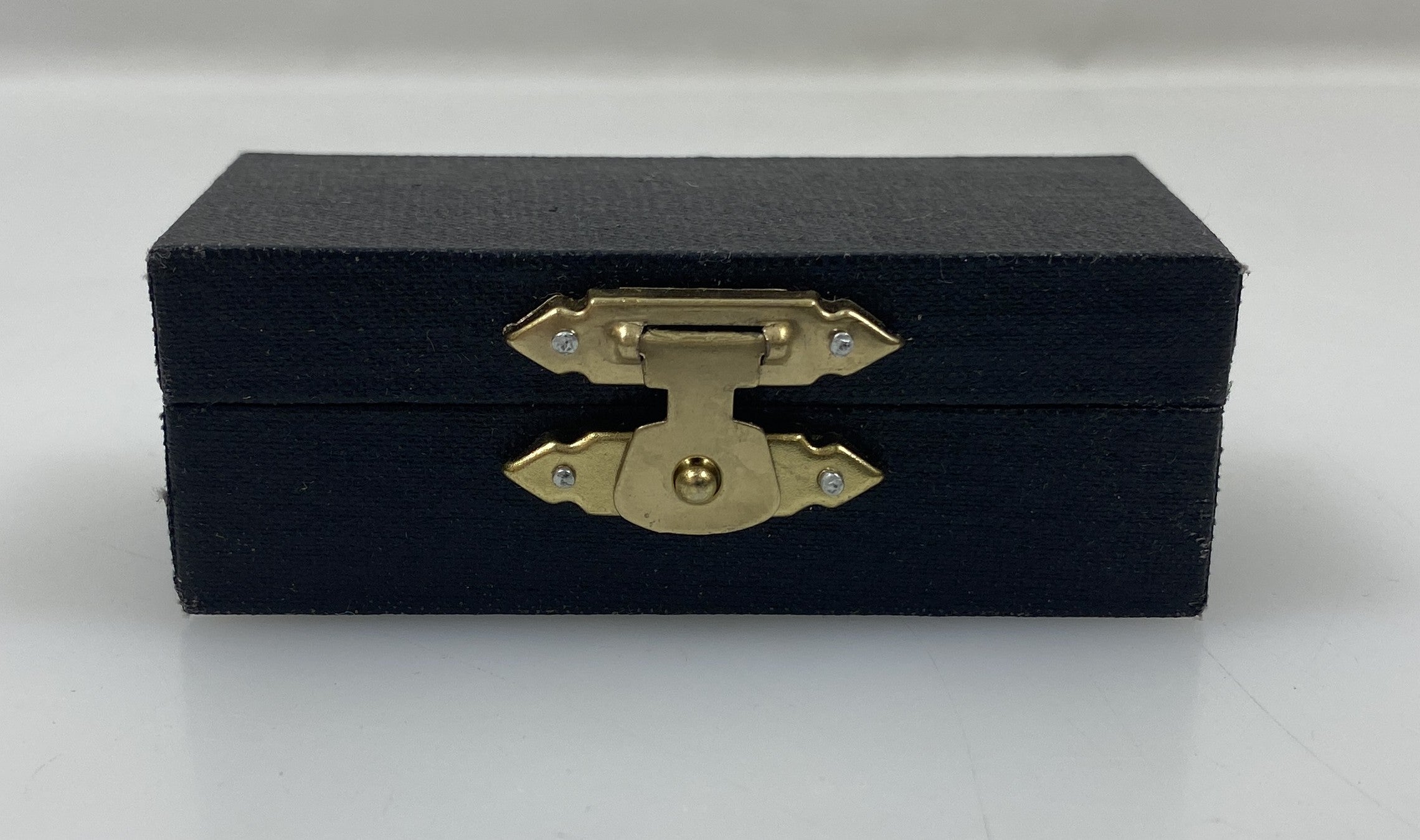Miniature Gold Brass Trumpet With Case