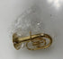 Miniature Gold Brass Tuba With Case