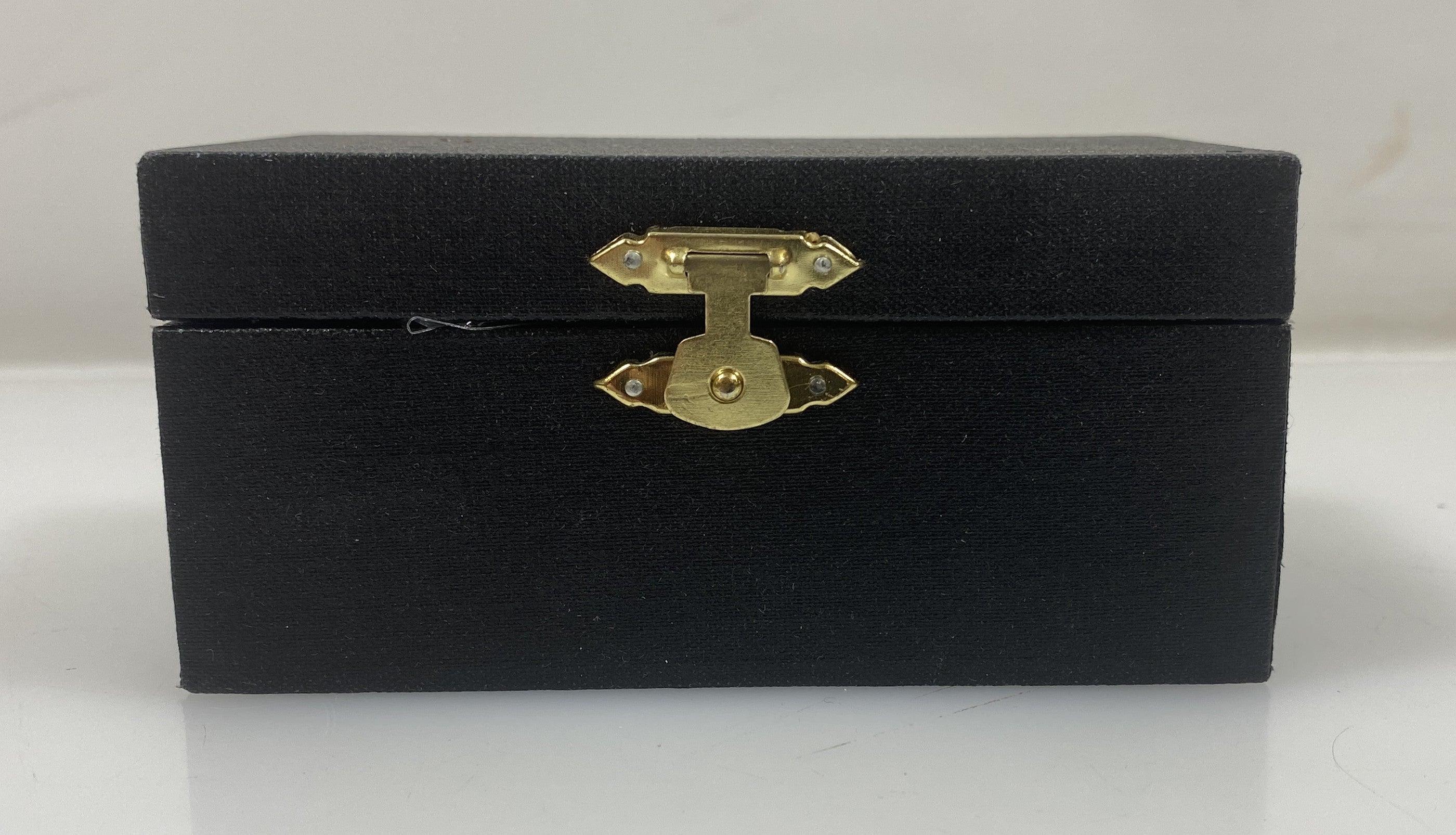 Miniature Gold Brass Tuba With Case And Stand