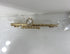 Miniature Gold Metal Flute Ornament