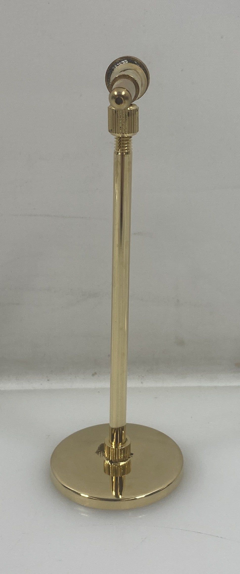 Miniature Gold Microphone With Stand