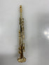 Miniature Gold Soprano Saxophone Ornament