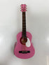 Miniature Pink Plastic Ukulele Ornament