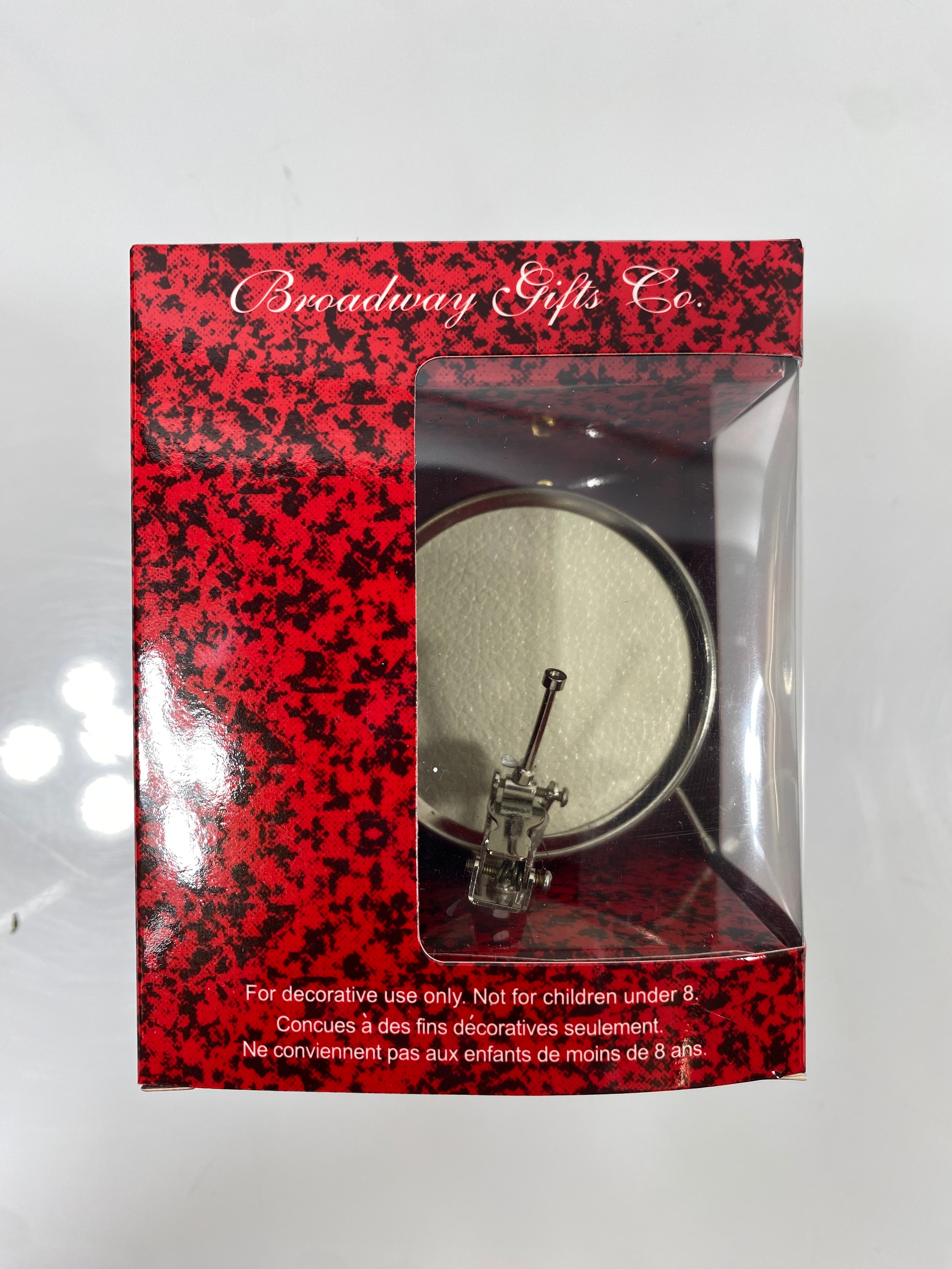 Miniature Red Bass Drum Ornament