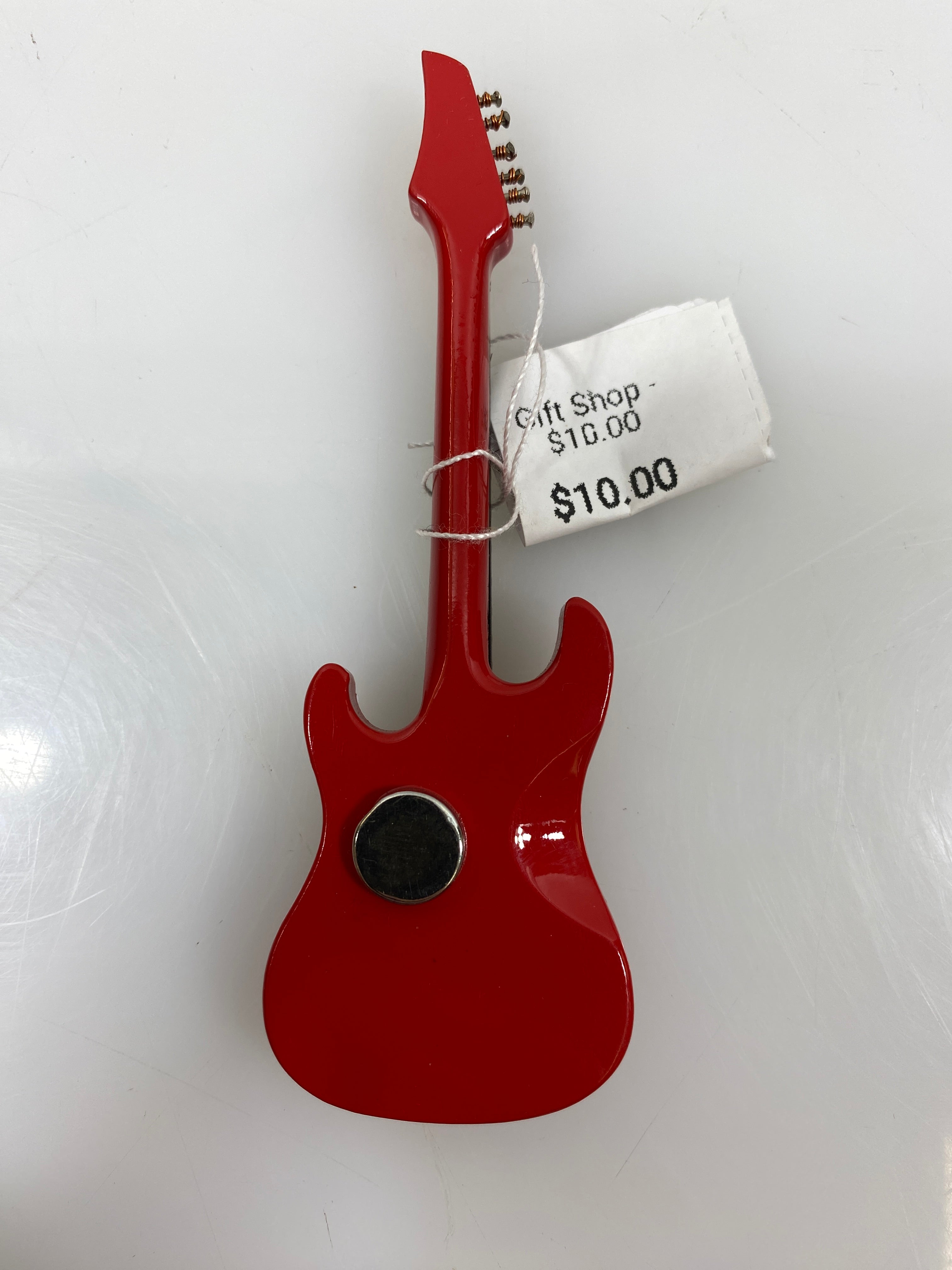 Miniature Red Electric Guitar Ornament