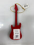 Miniature Red Electric Guitar Ornament