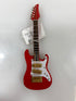 Miniature Red Electric Guitar Ornament